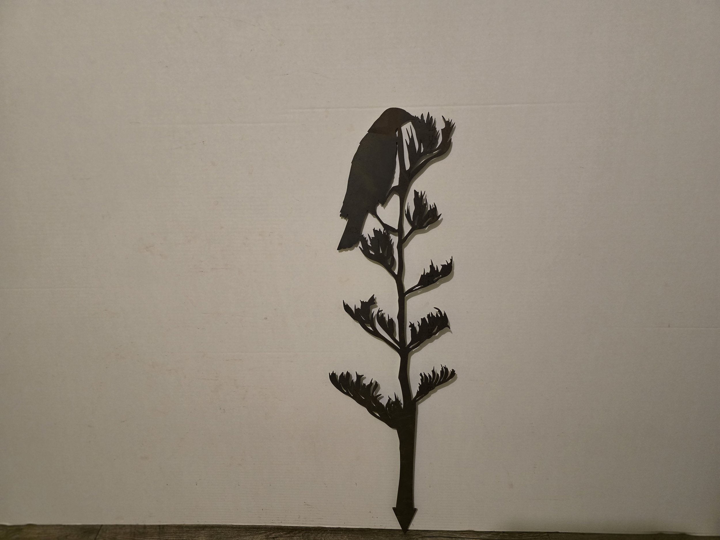 Small Tui on Flaxpod - Reduced To Clear