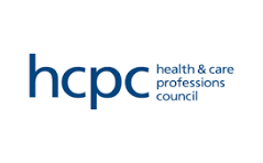 HCPC logo with text 'health & care professionals council', physio hcpc, find me a physiotherapist in bath, bath physio, physiotherpay in bath