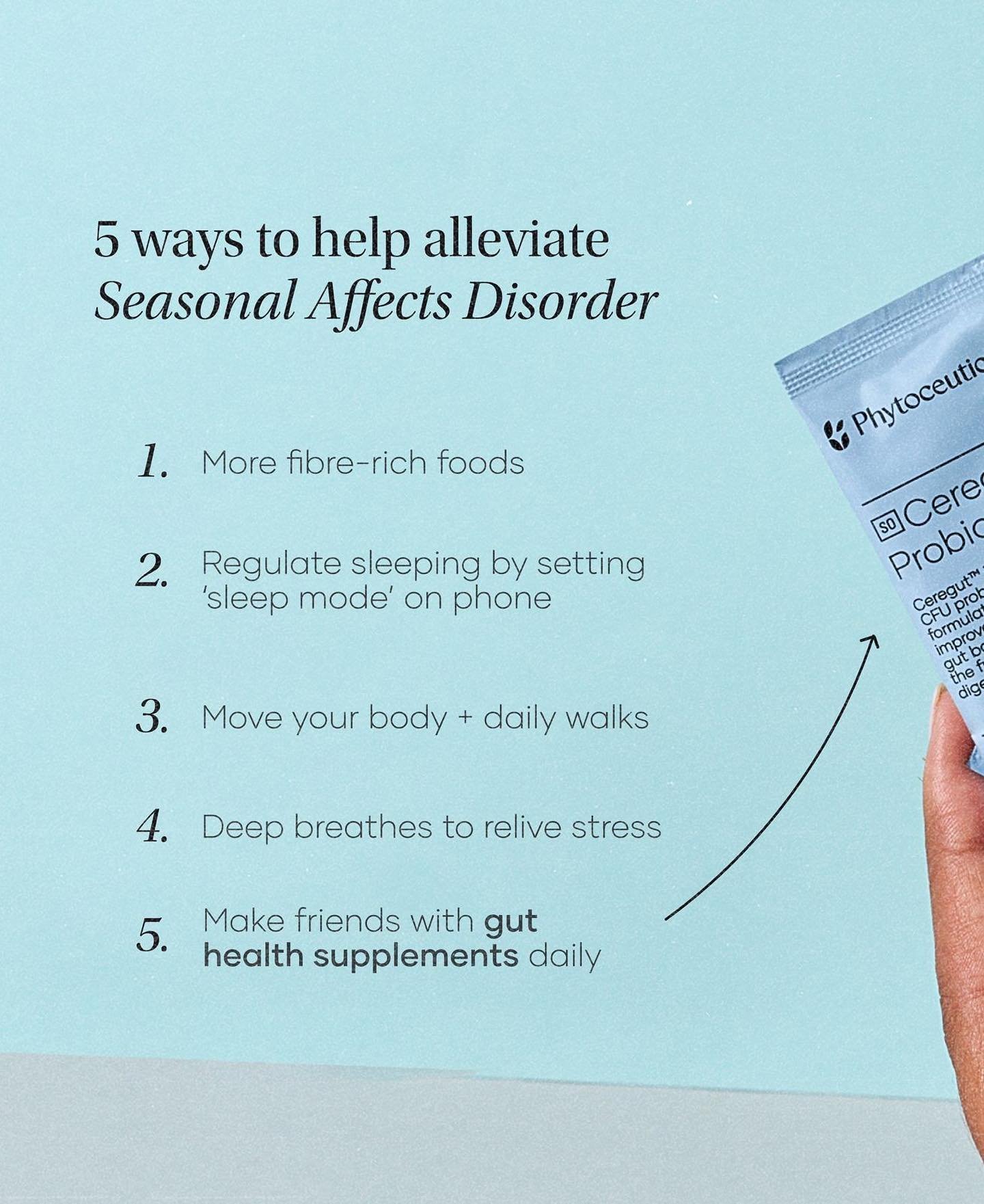 Dealing with a case of the SAD? Share this with someone who&rsquo;s been a bit down lately 💚 

Seasonal Affects Disorder is a form of cyclical depression due to the reduced levels of sunlight in the winter months 💚 There are treatments that can hel