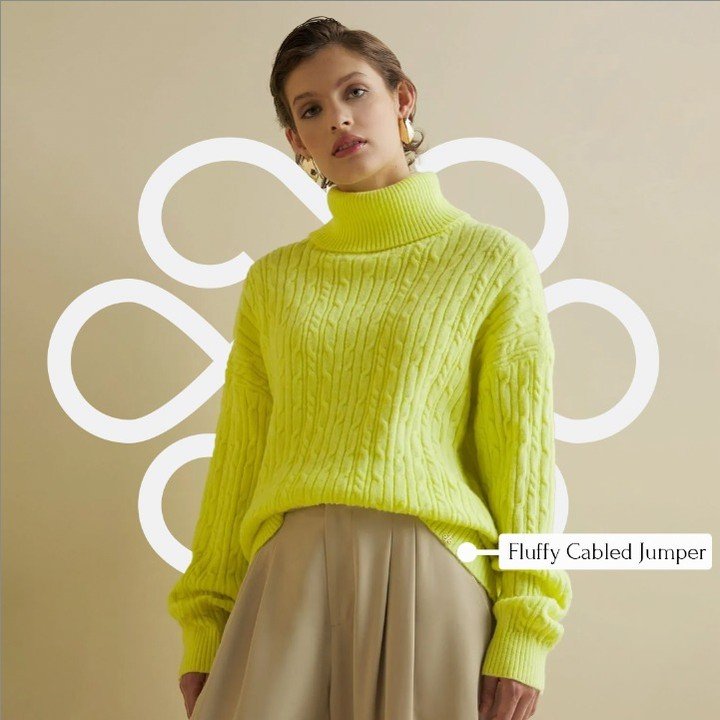 Embrace the softness of our fluffy cabled jumper and make a statement wherever you go. Shop now and discover the perfect piece to elevate your winter wardrobe

Shop the Cabled Jumper only on Bash.com