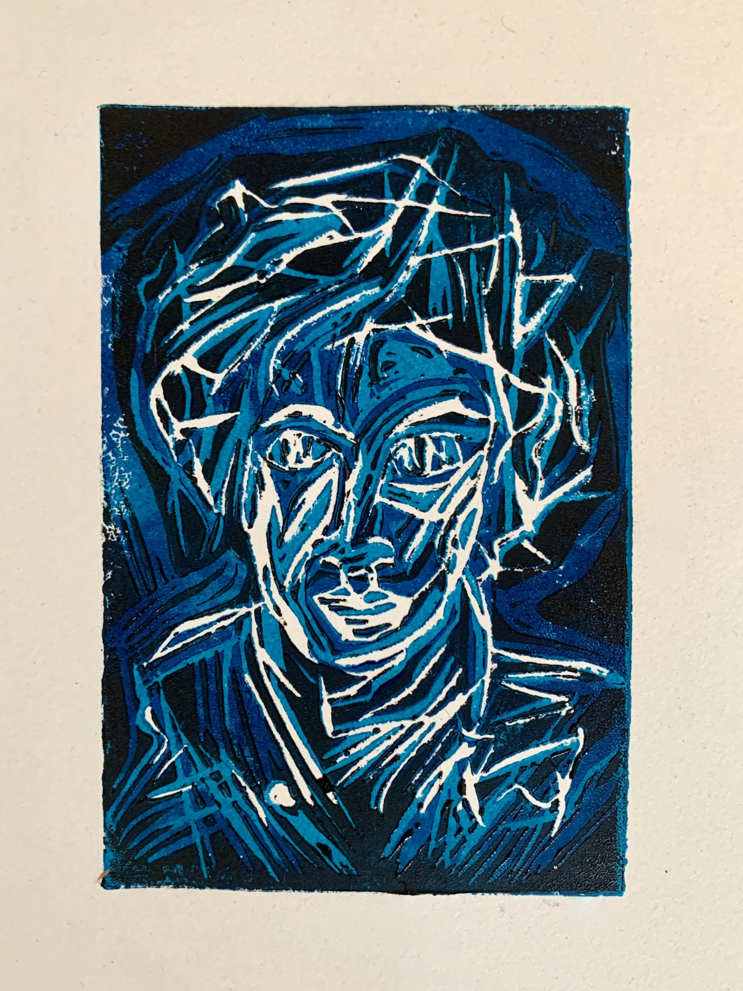 Self Portrait, Blue