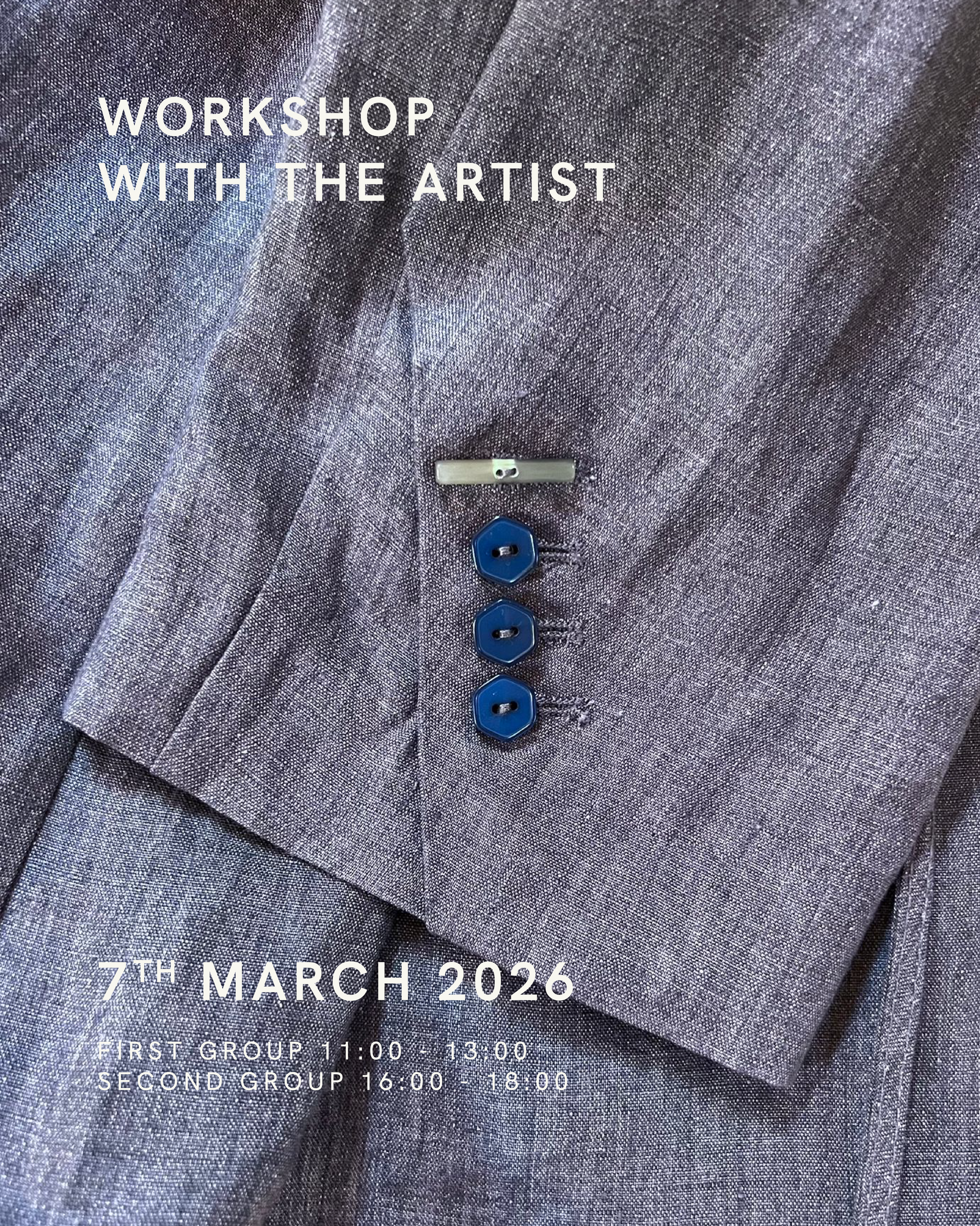 Workshop with the artist Yuuka Miyazono - 2nd Slot  (Saturday 07/03/2026 16.00 - 18.00)