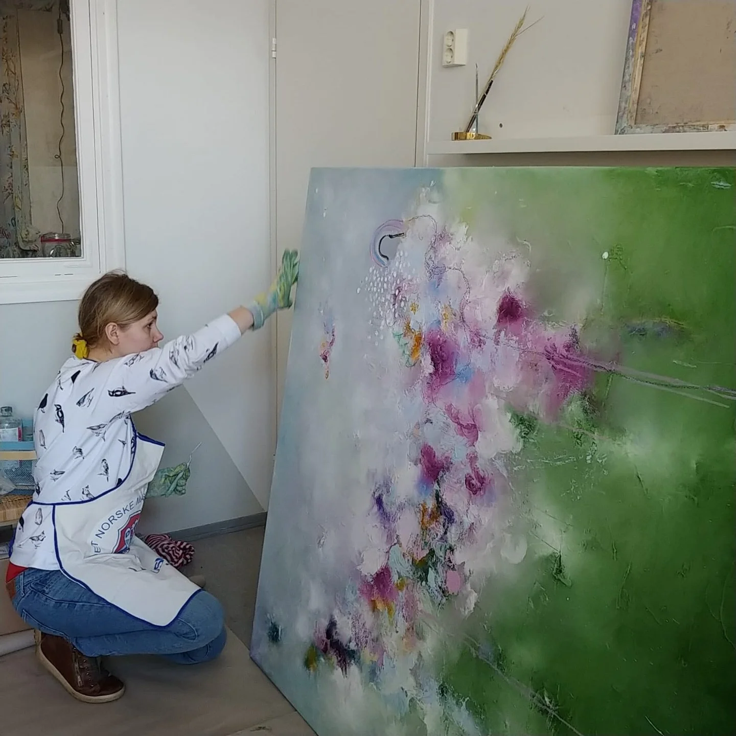 With one of the biggest Dreamers I have ever made, I wish you all a Merry Christmas. I think she looks amazing in her beautiful home. Thank you so much for trusting me and my art ❤️

Hyv&auml;&auml; Joulua 🤗✨ God Jul allihop❣️

#artforthesoul #taide