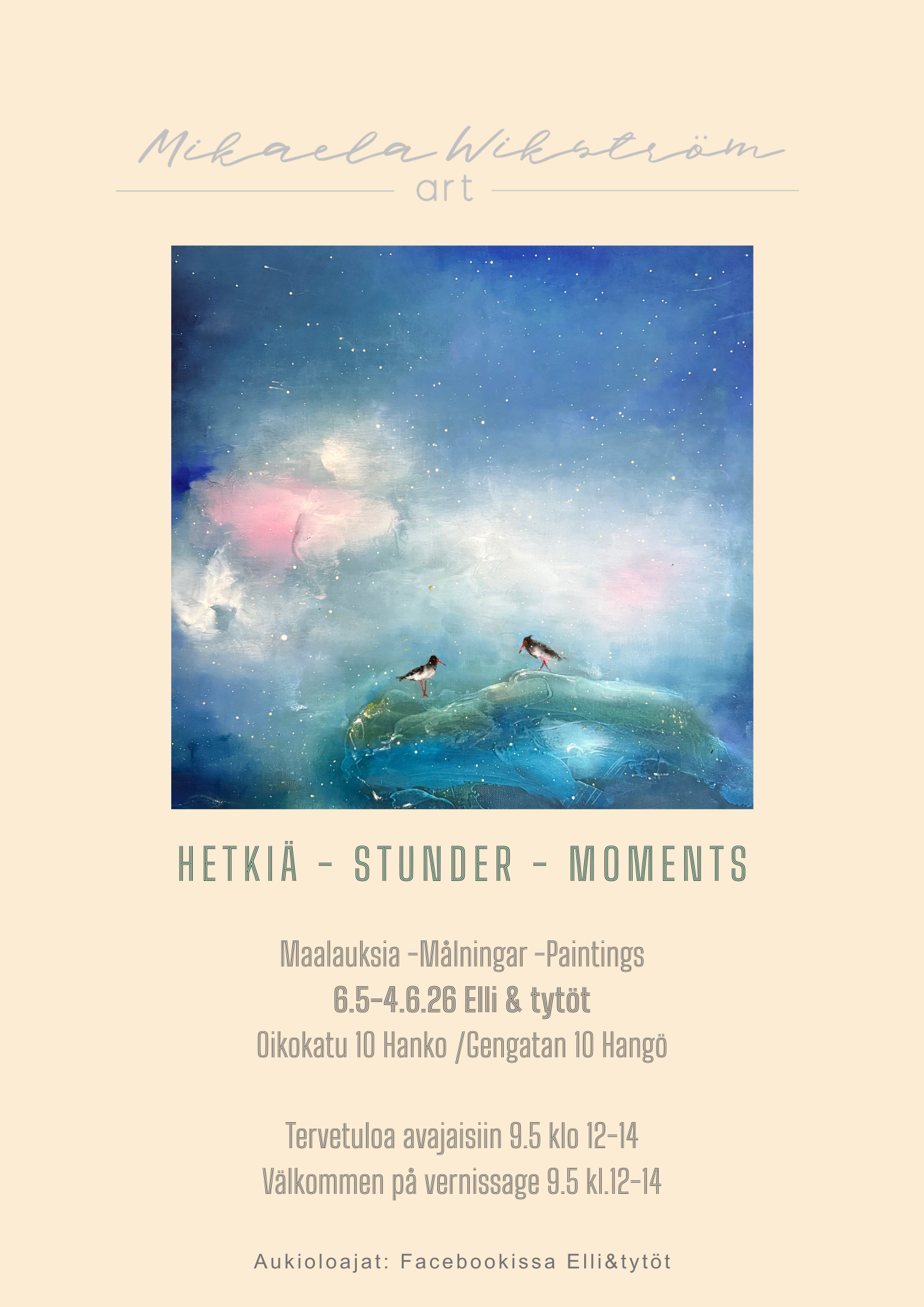 HETKIÄ - STUNDER - MOMENTS EXHIBITION OPENING