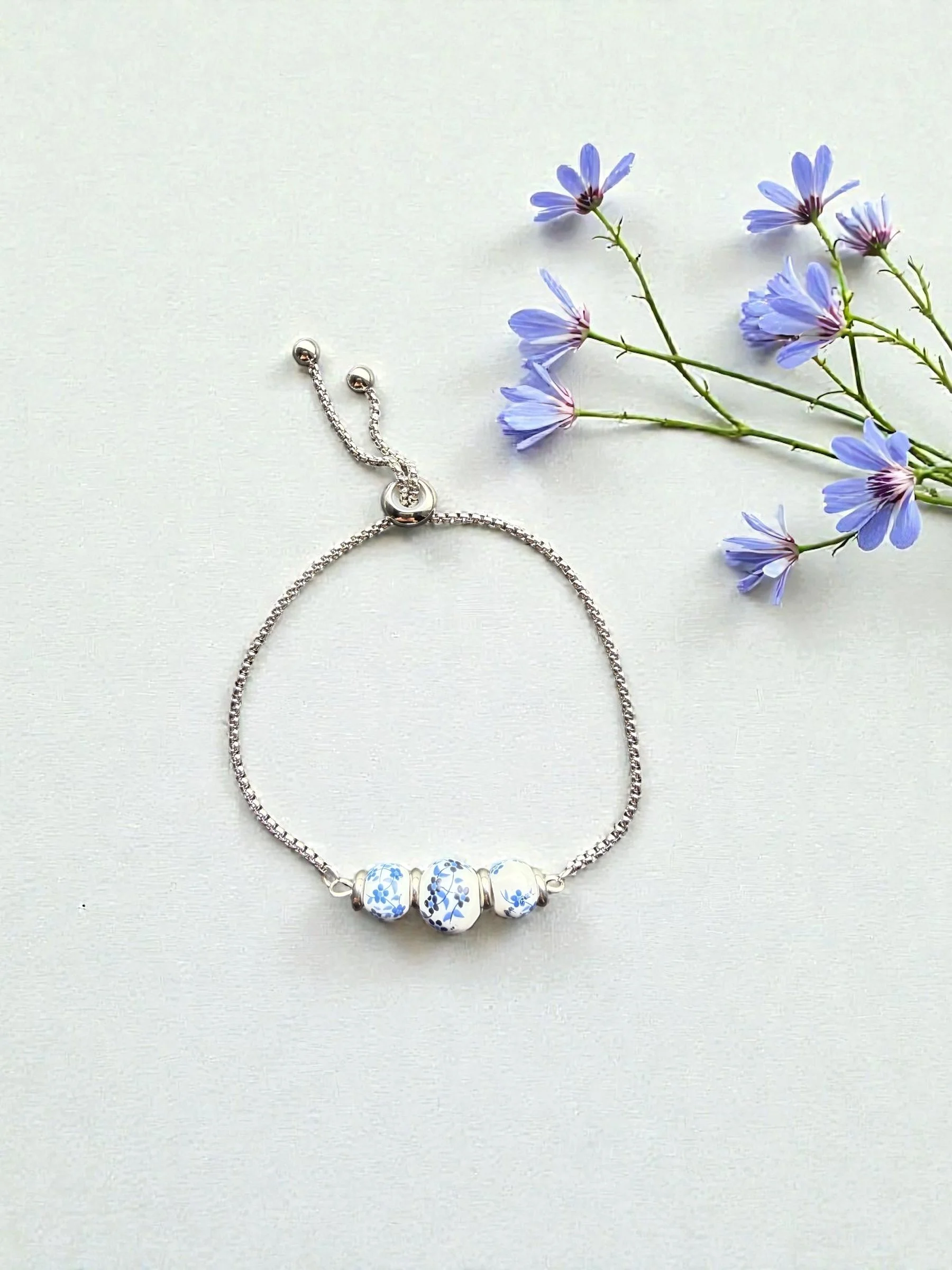 Azure Petal Bracelet