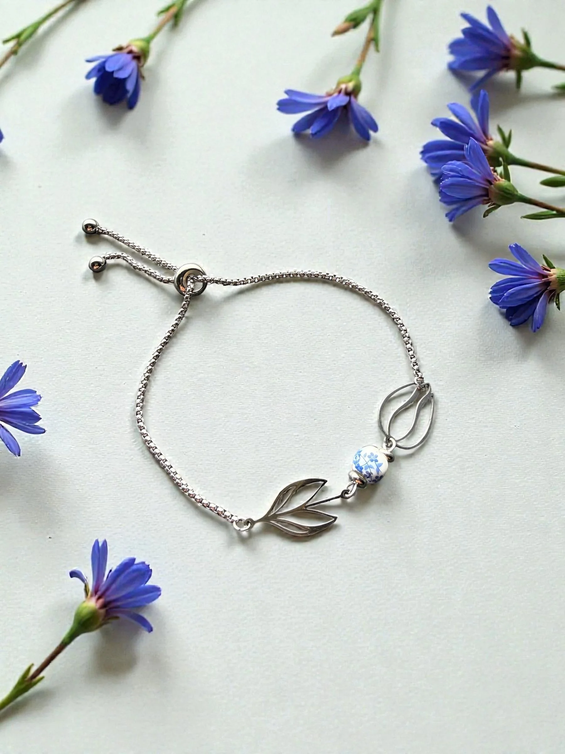 Azure Blossom Bracelet