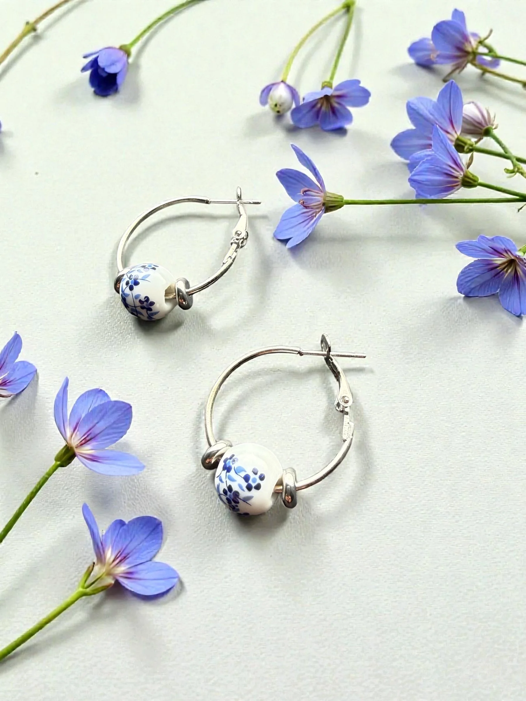 Blue Meadow Hoops