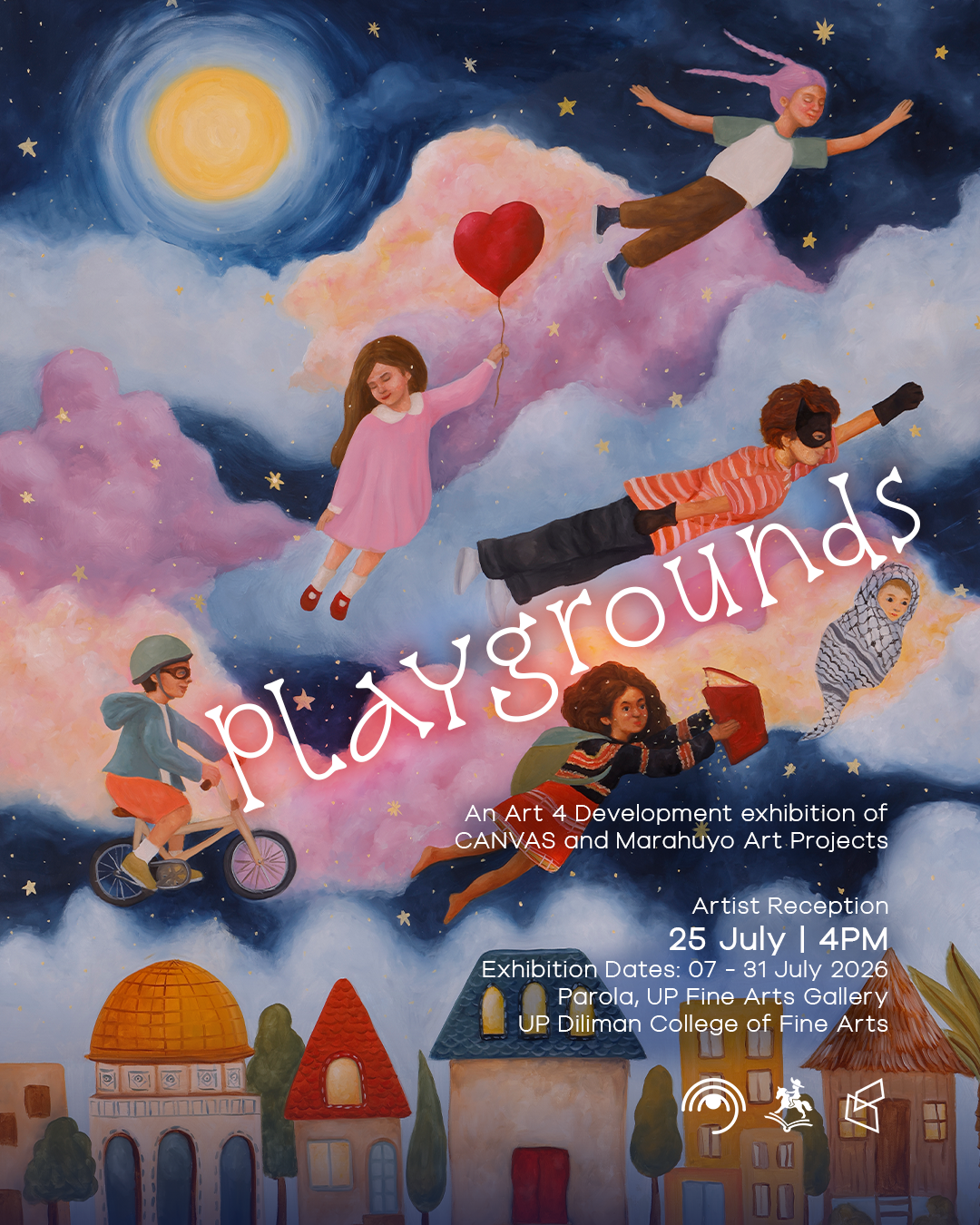 Playgrounds: An Art 4 Development exhibition of CANVAS and Marahuyo Art Projects