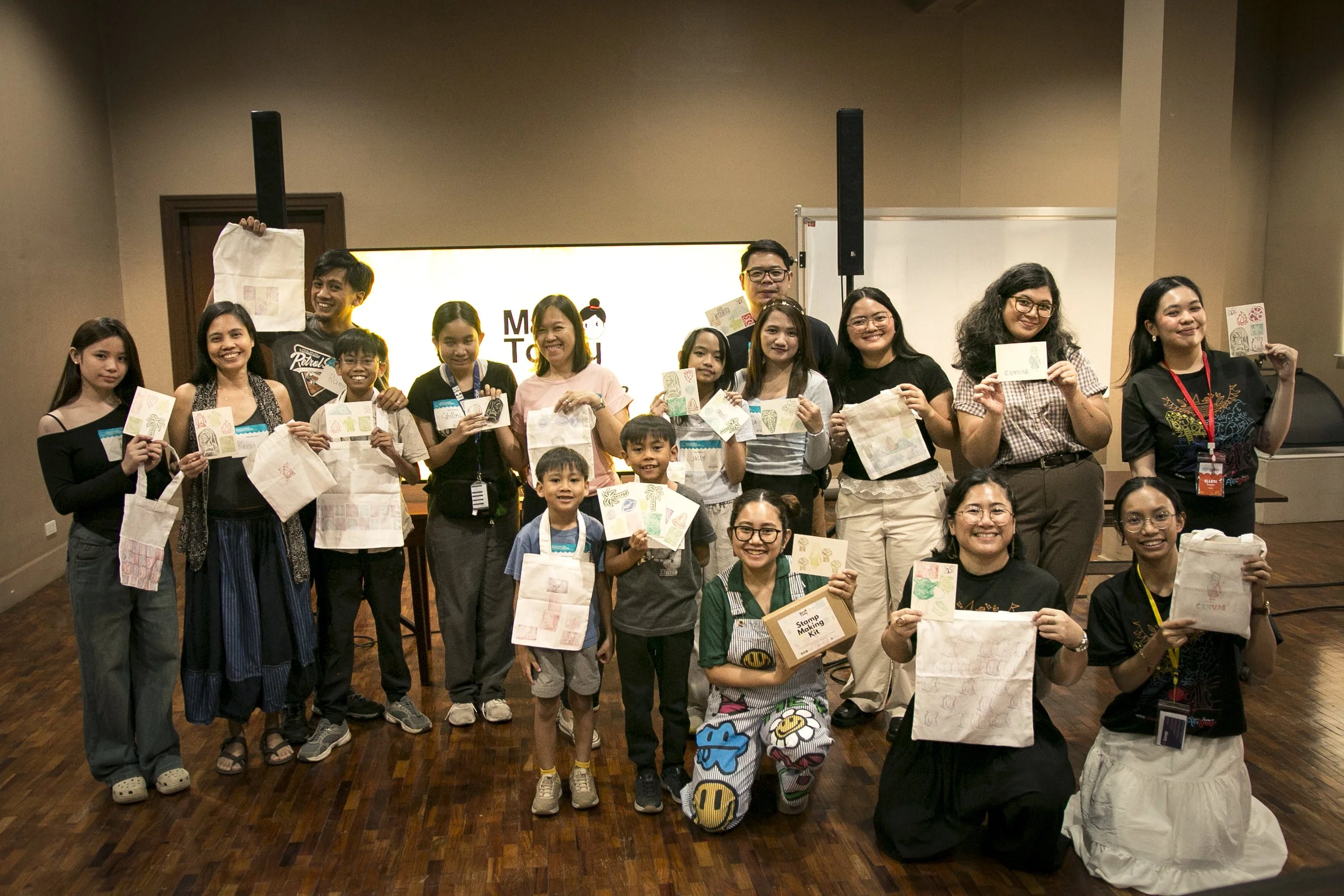Highlights: If Trees Could Talk Printmaking Workshop with Marz Aglipay