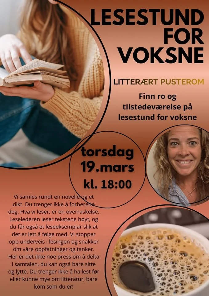 Litterært pusterom: Lesestund for voksne