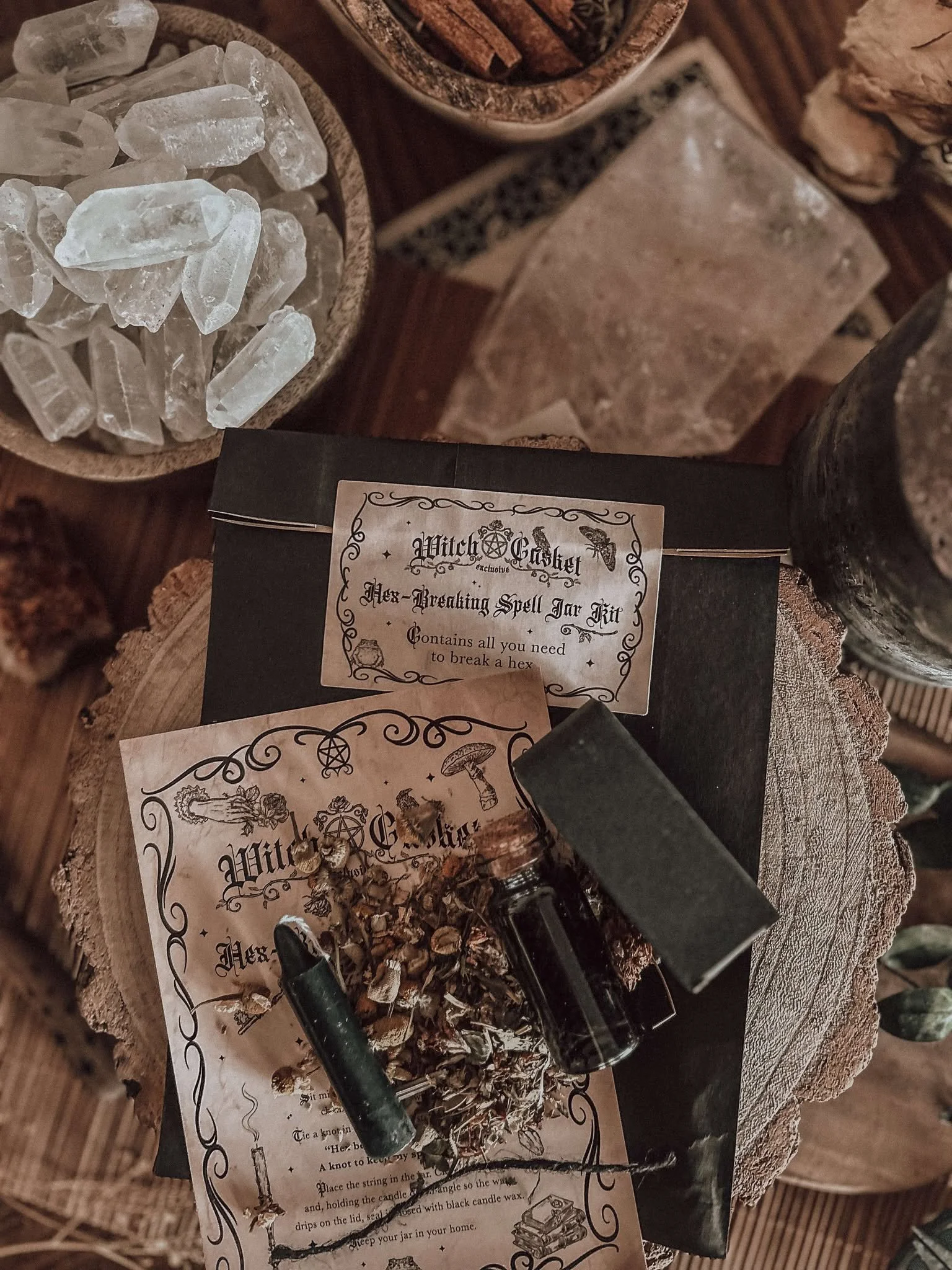 Hex-Breaking Spell Jar Kit