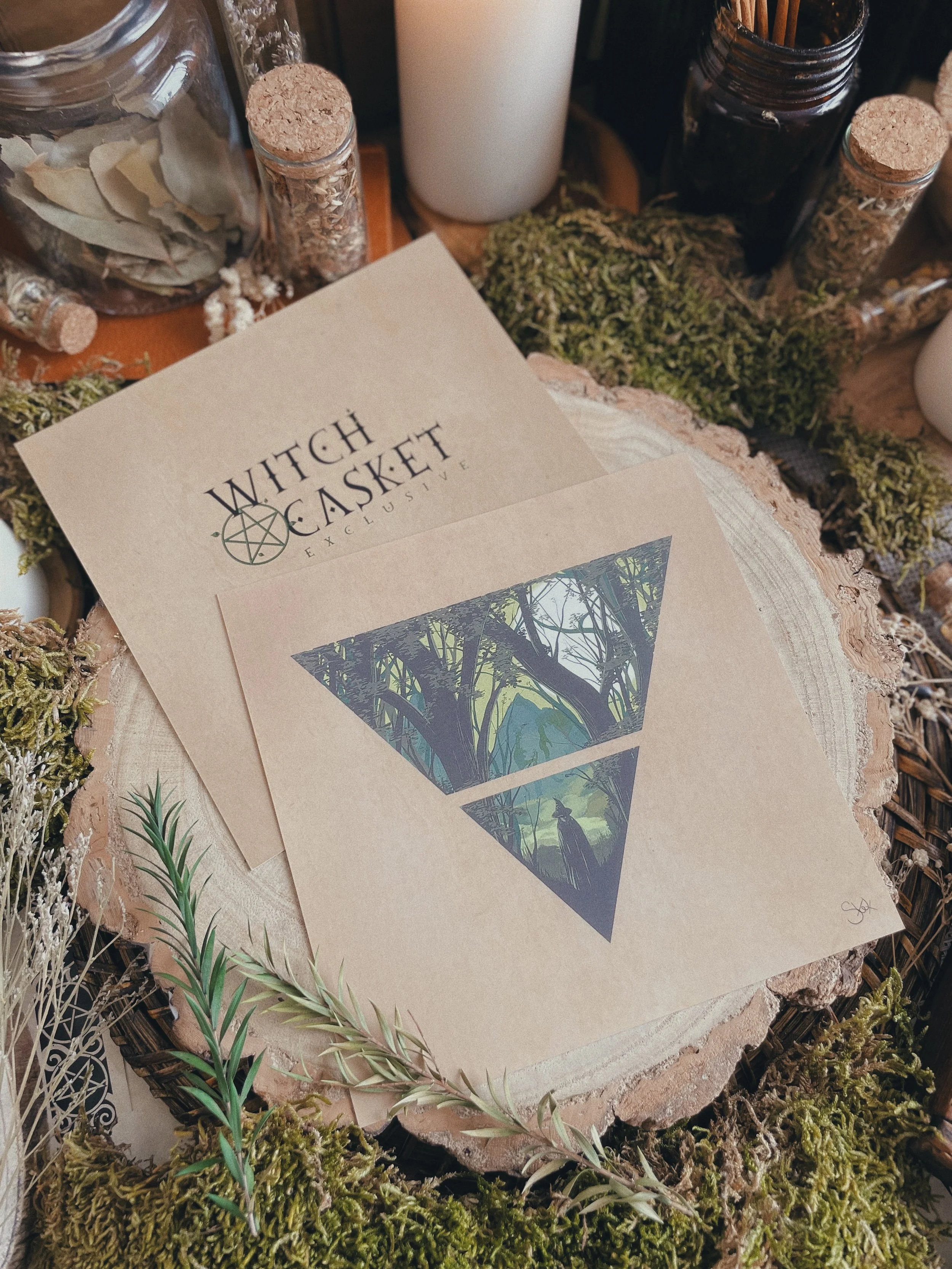 Magickal Earth Art Print