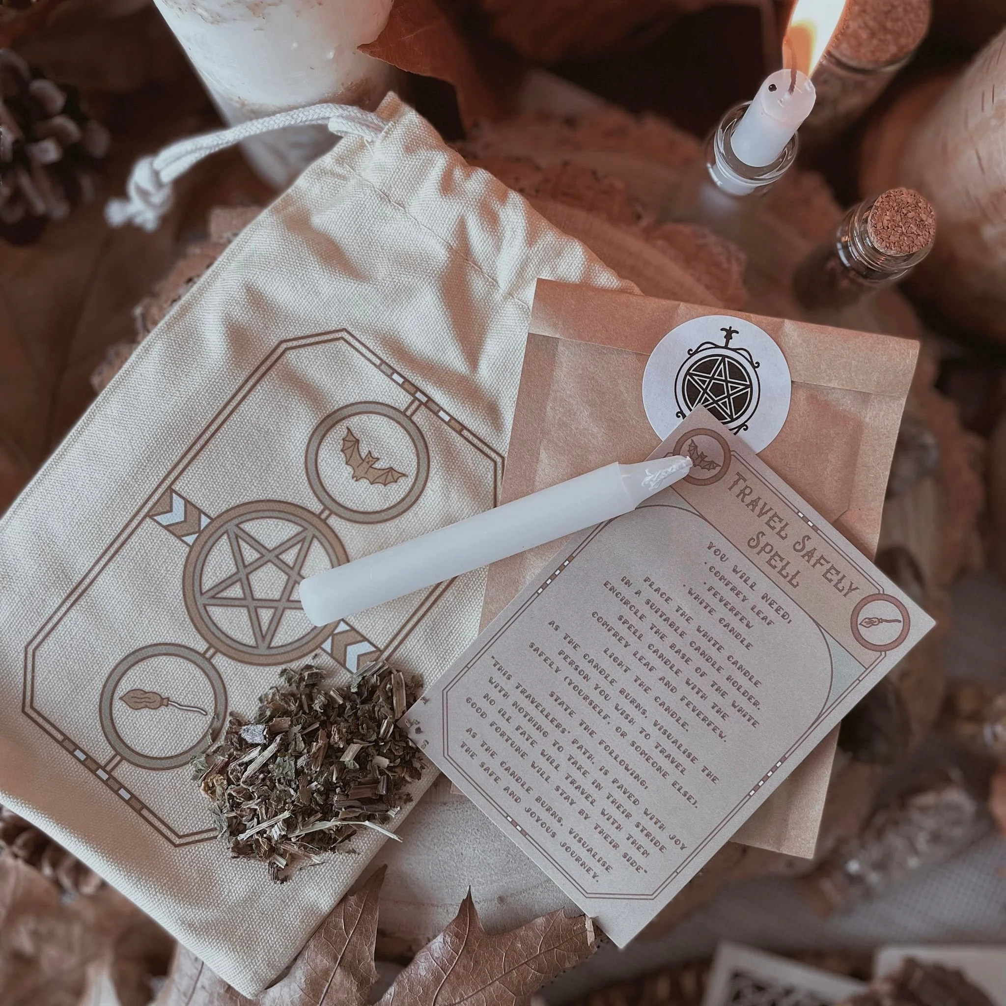 Travel Safely Spell Kit