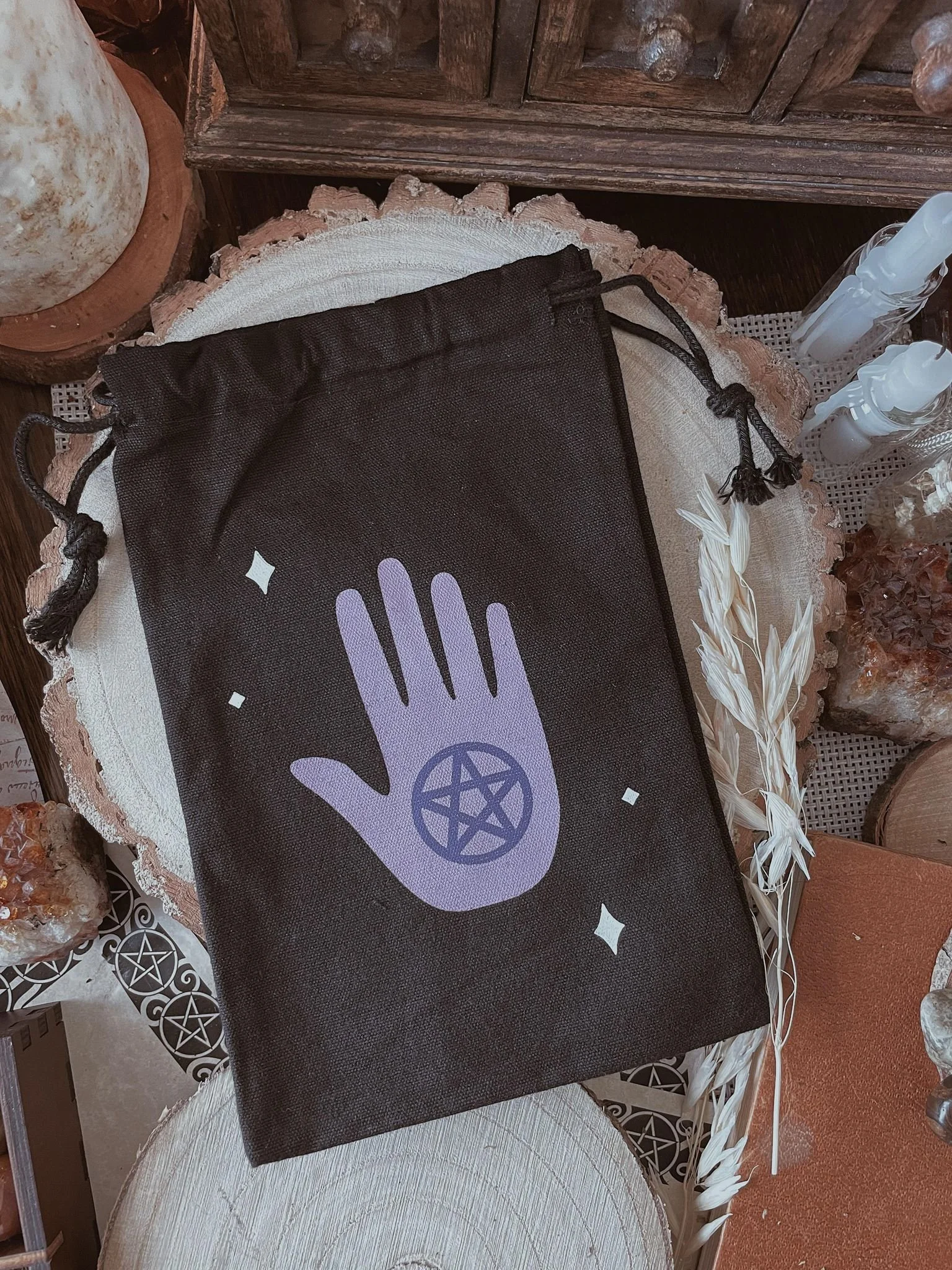Pentacle Palm Pouch