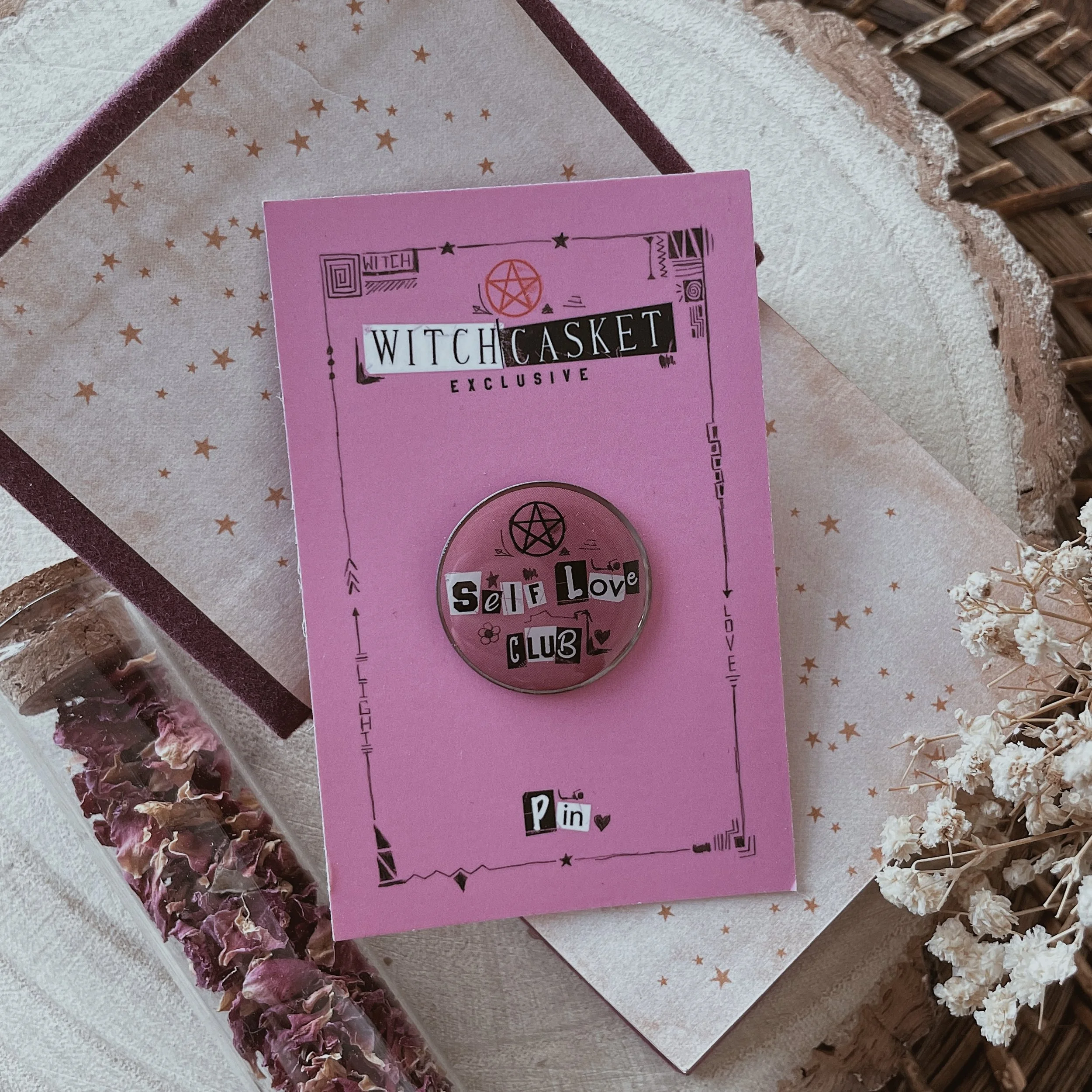 Self Love Club Pin