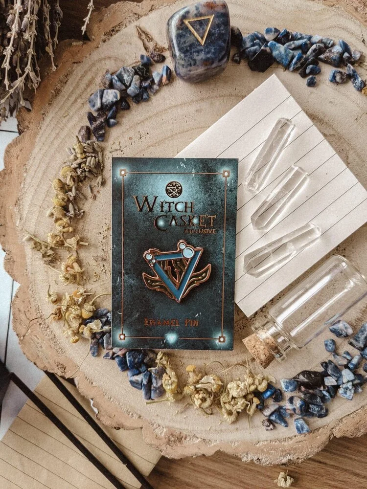 Water Element Enamel Pin