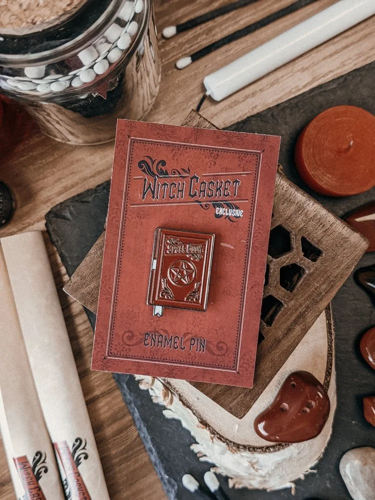 Spell Book Enamel Pin