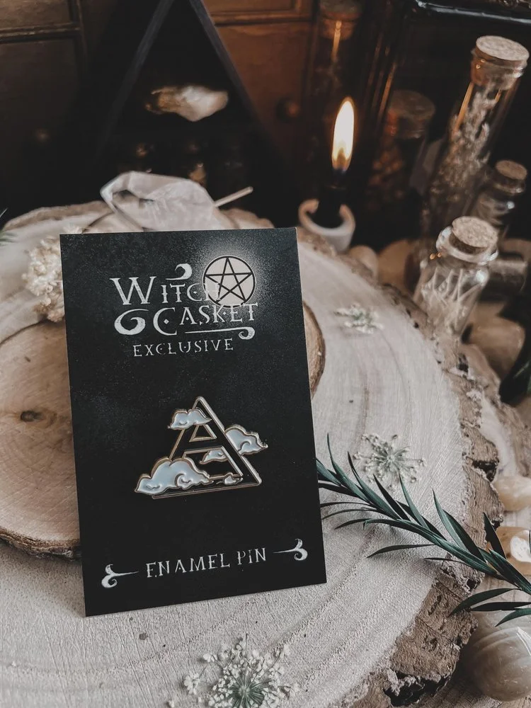 Air Element Enamel Pin
