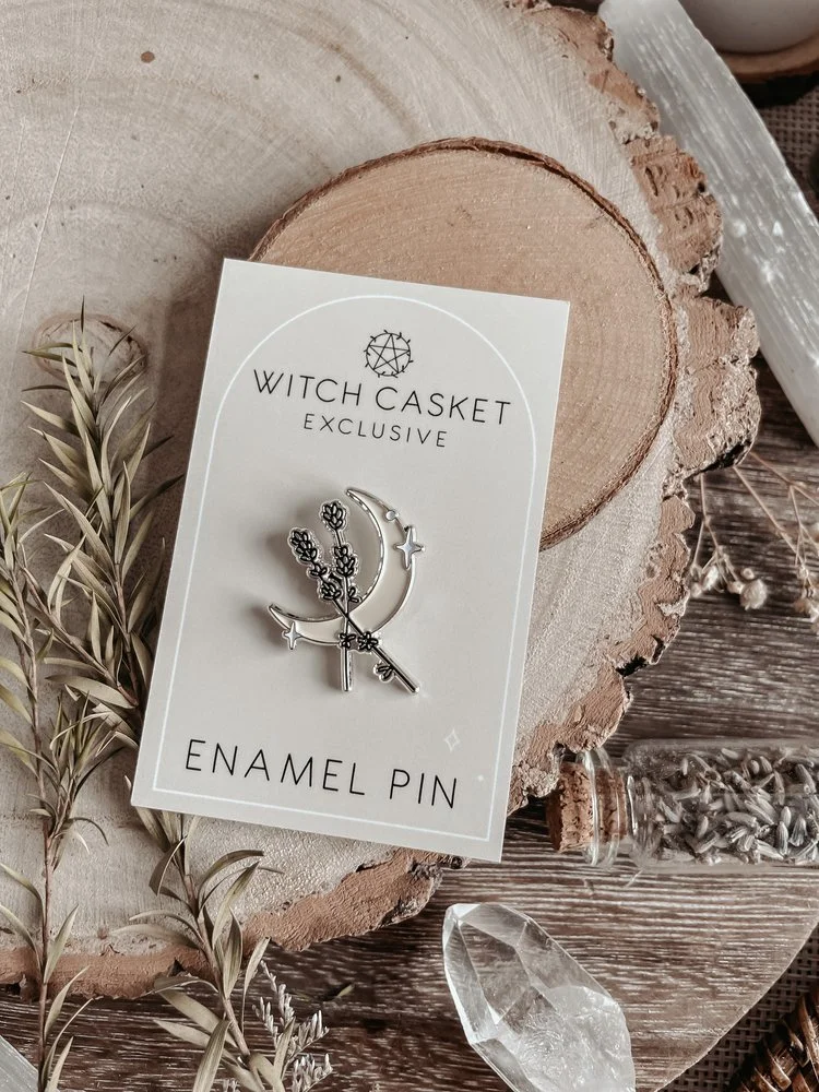 Lunar/Lavender Enamel Pin