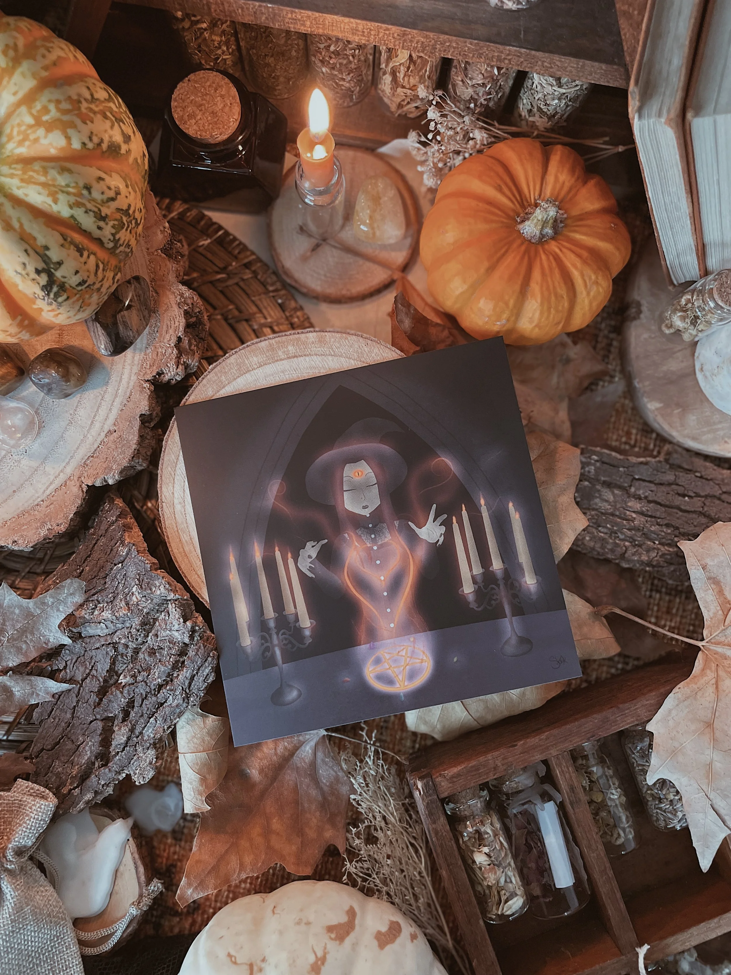 Magickal Manifestation Art Print