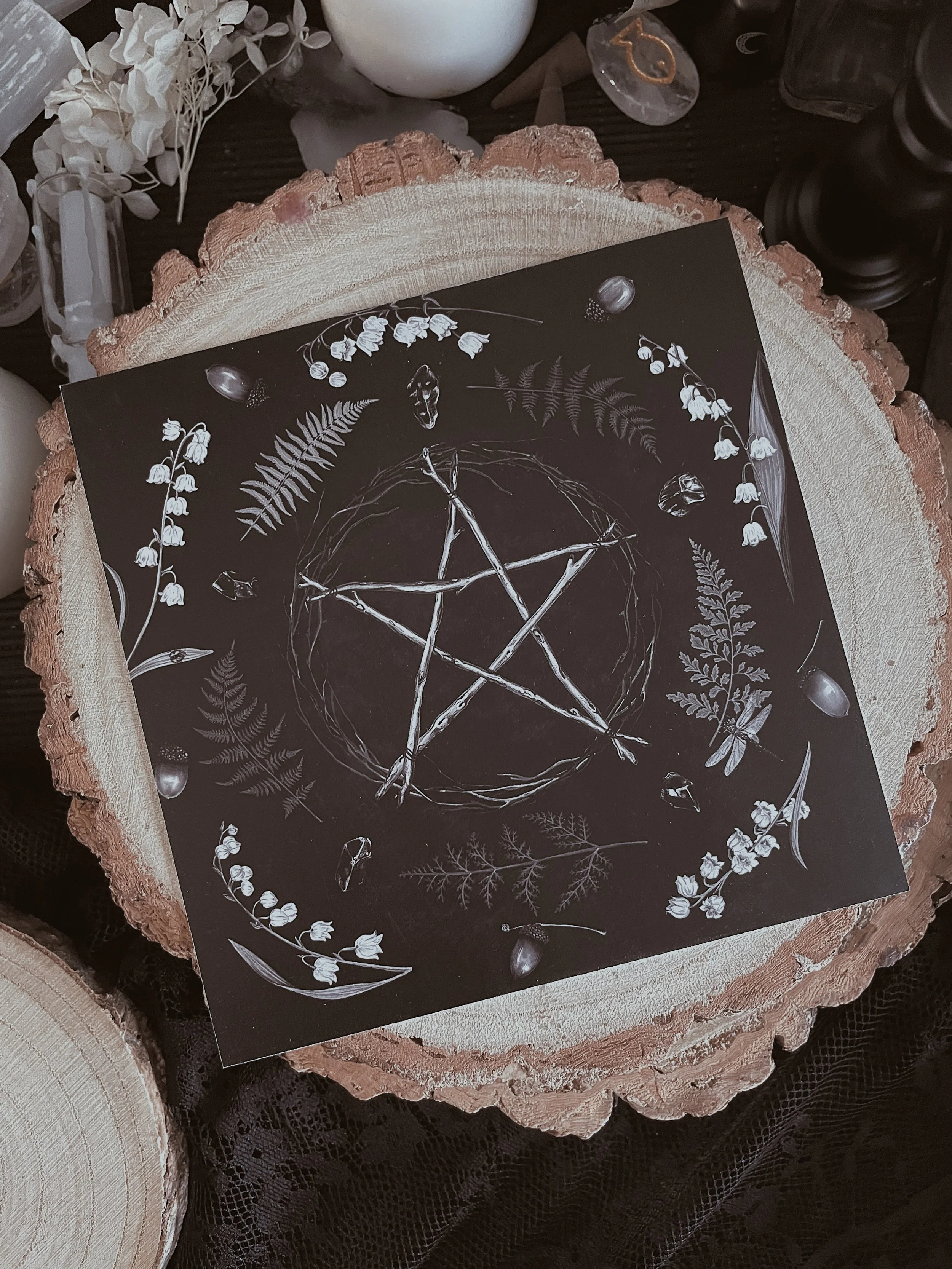 Empowering Pentacle Art Print