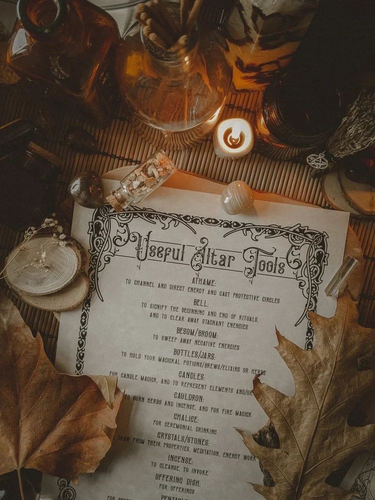 Useful Altar Tools Parchment Scroll