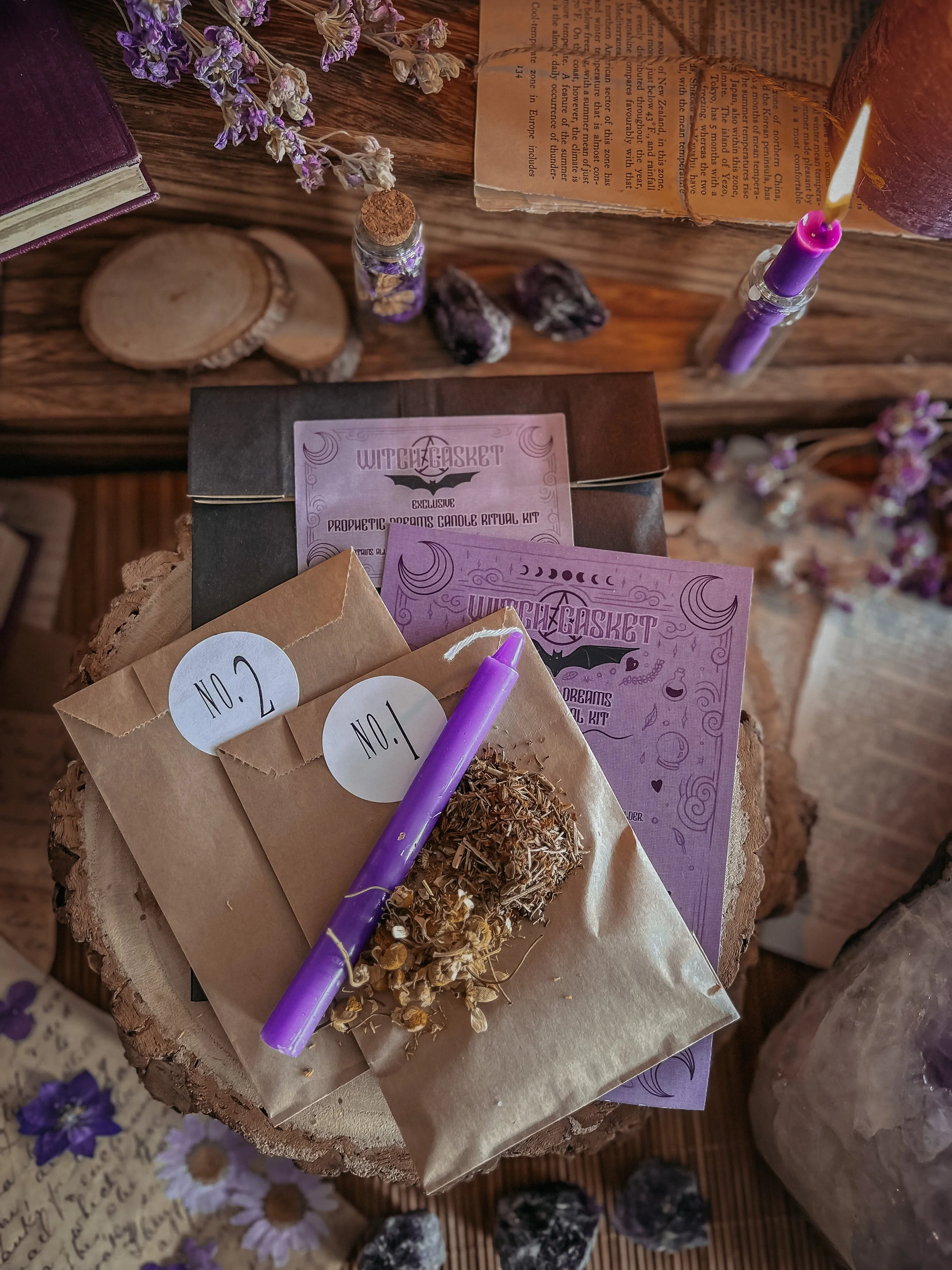 Prophetic Dreams Candle Ritual Kit