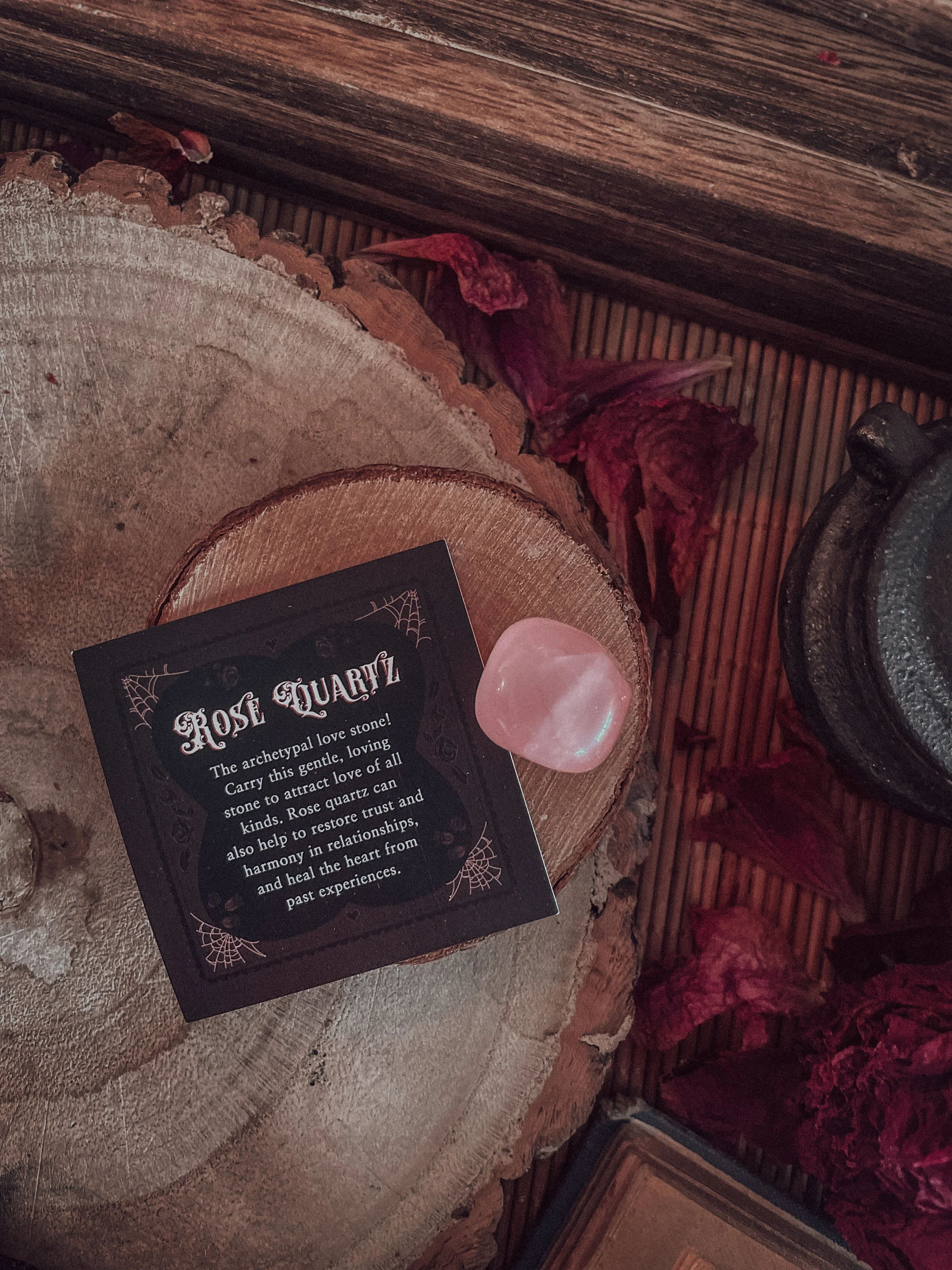 Rose Quartz Tumbled Stone