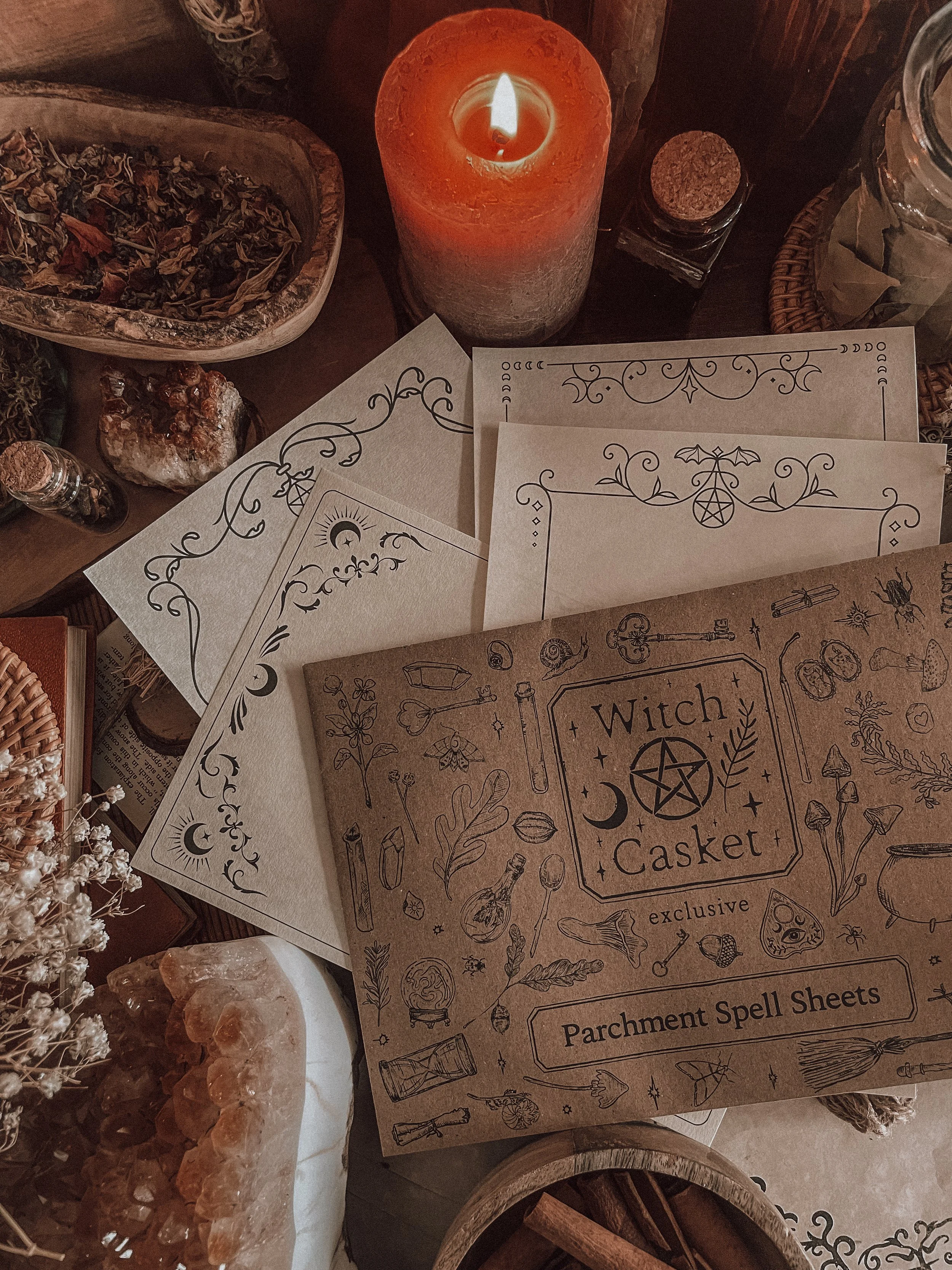 Parchment Spell Sheets