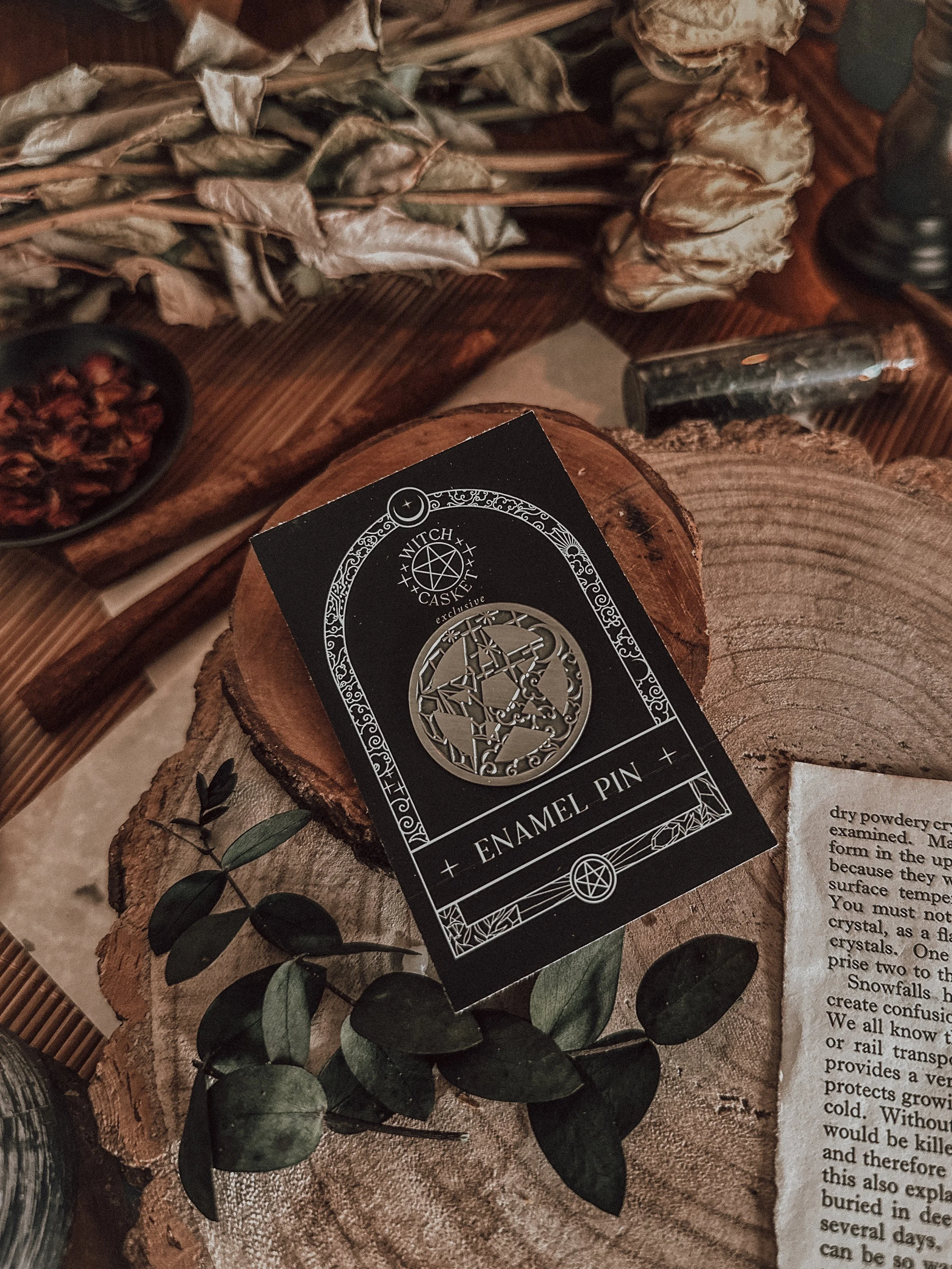 Pentacle Enamel Pin