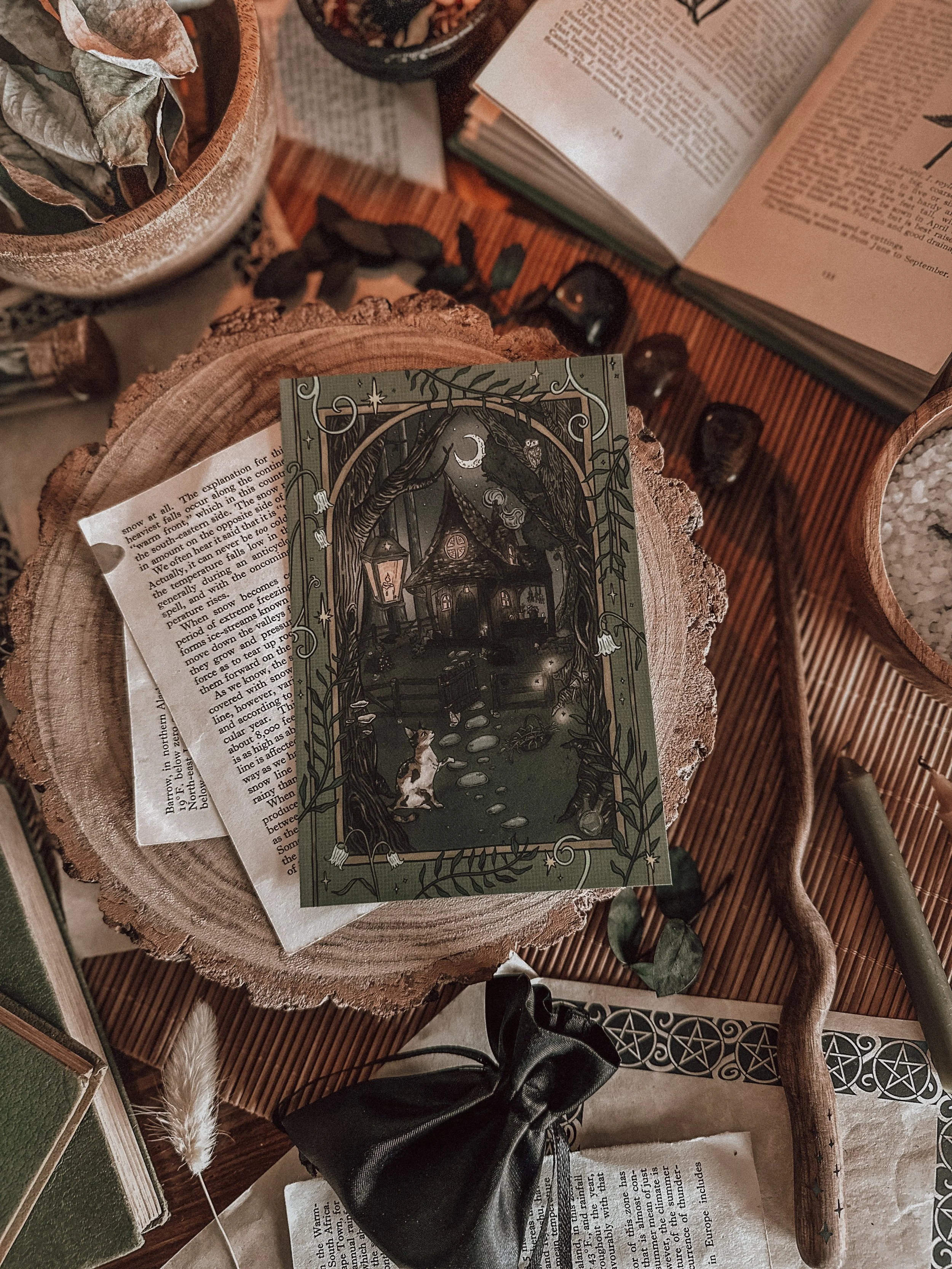 Witch’s Home Art Print