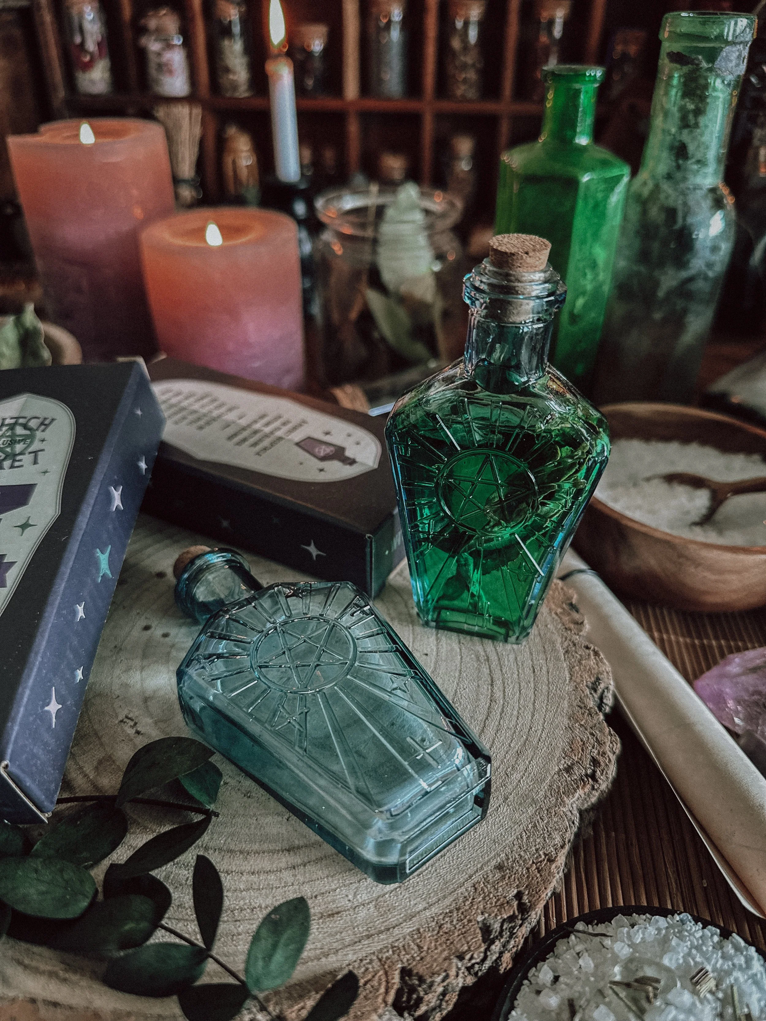 Glass Potion Bottle - June 24