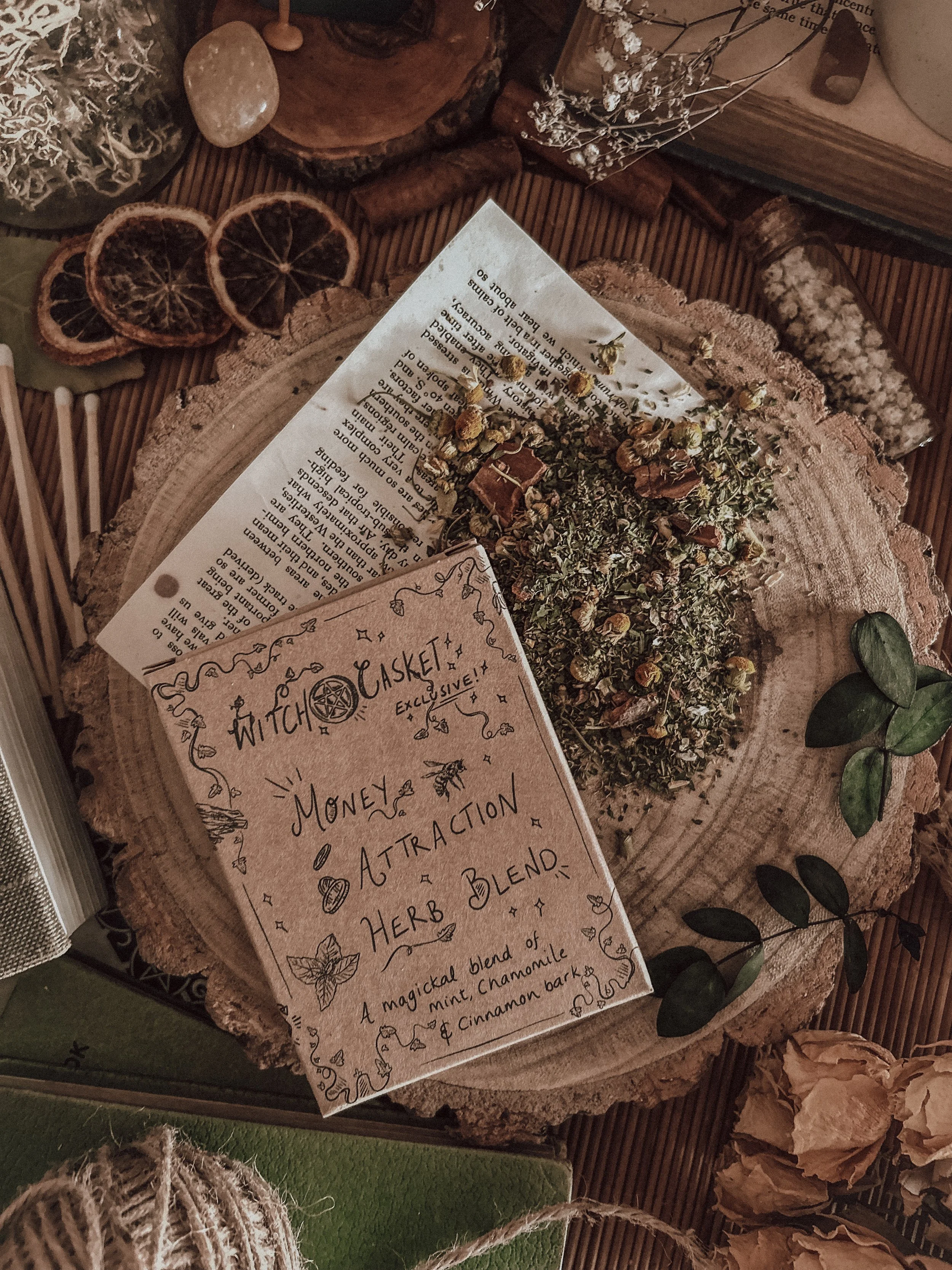 Money Attraction Herb Blend