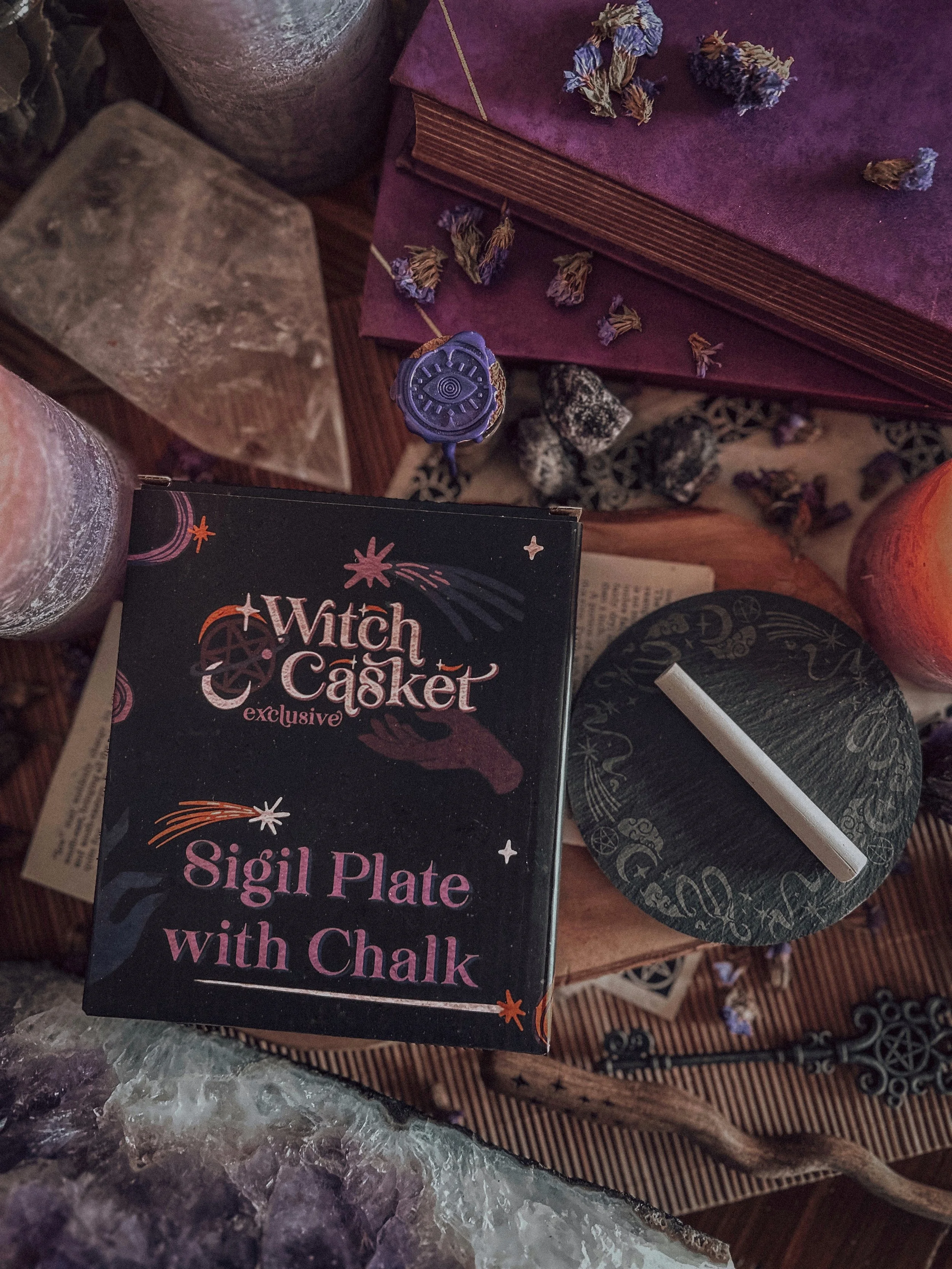 Sigil Plate with Chalk
