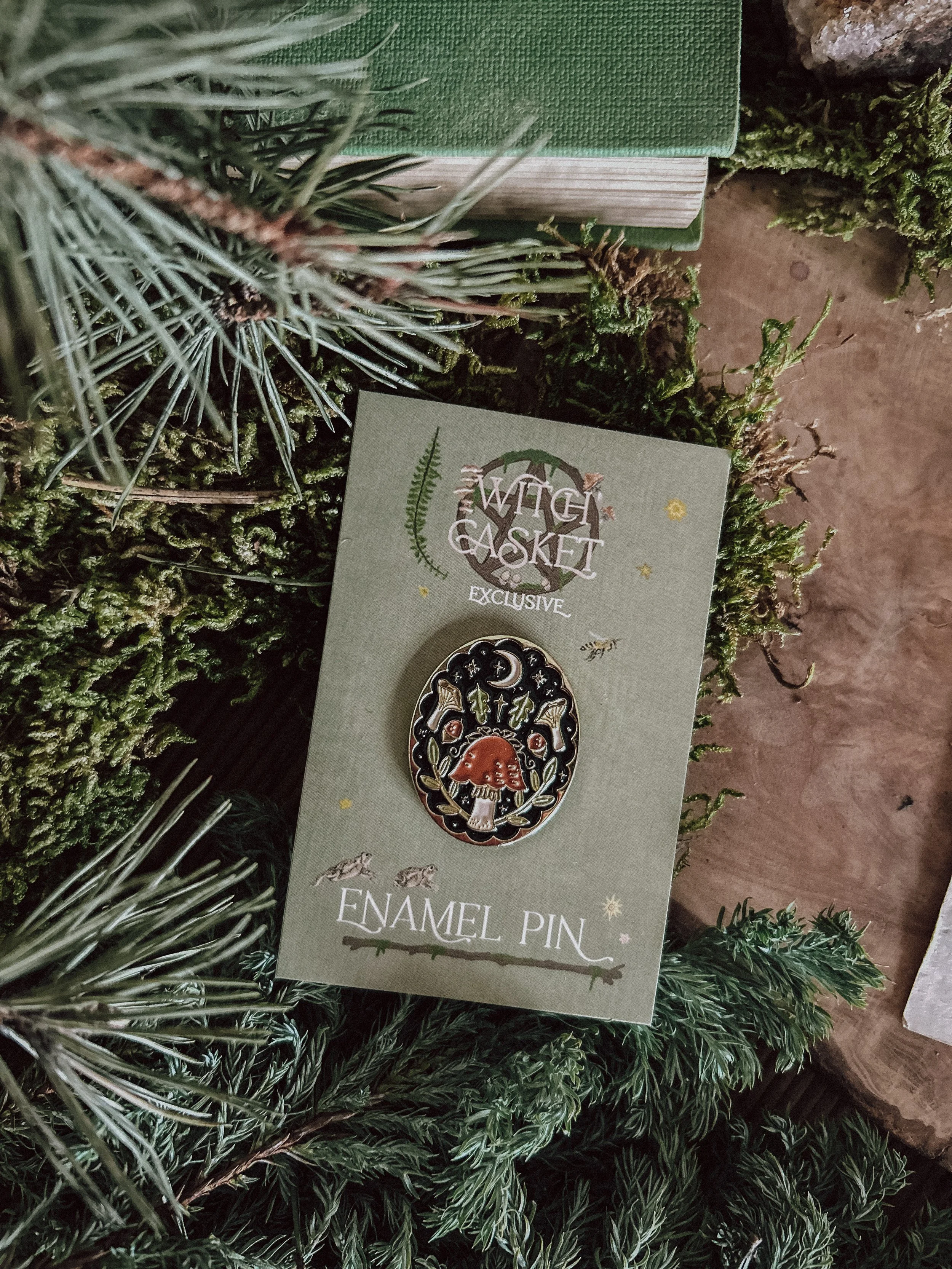 ‘The Magick of Nature’ Enamel Pin