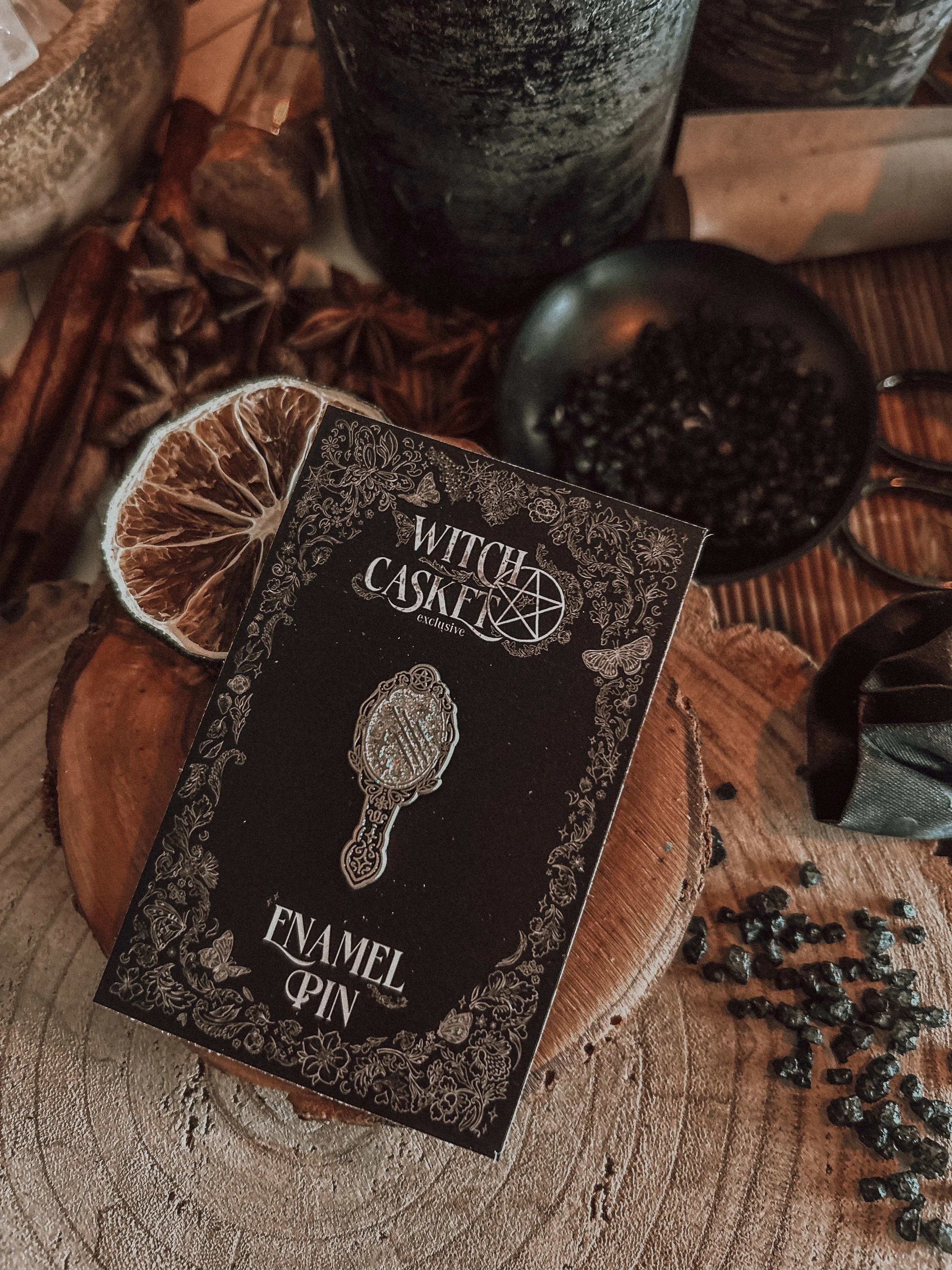 Magick Mirror Enamel Pin