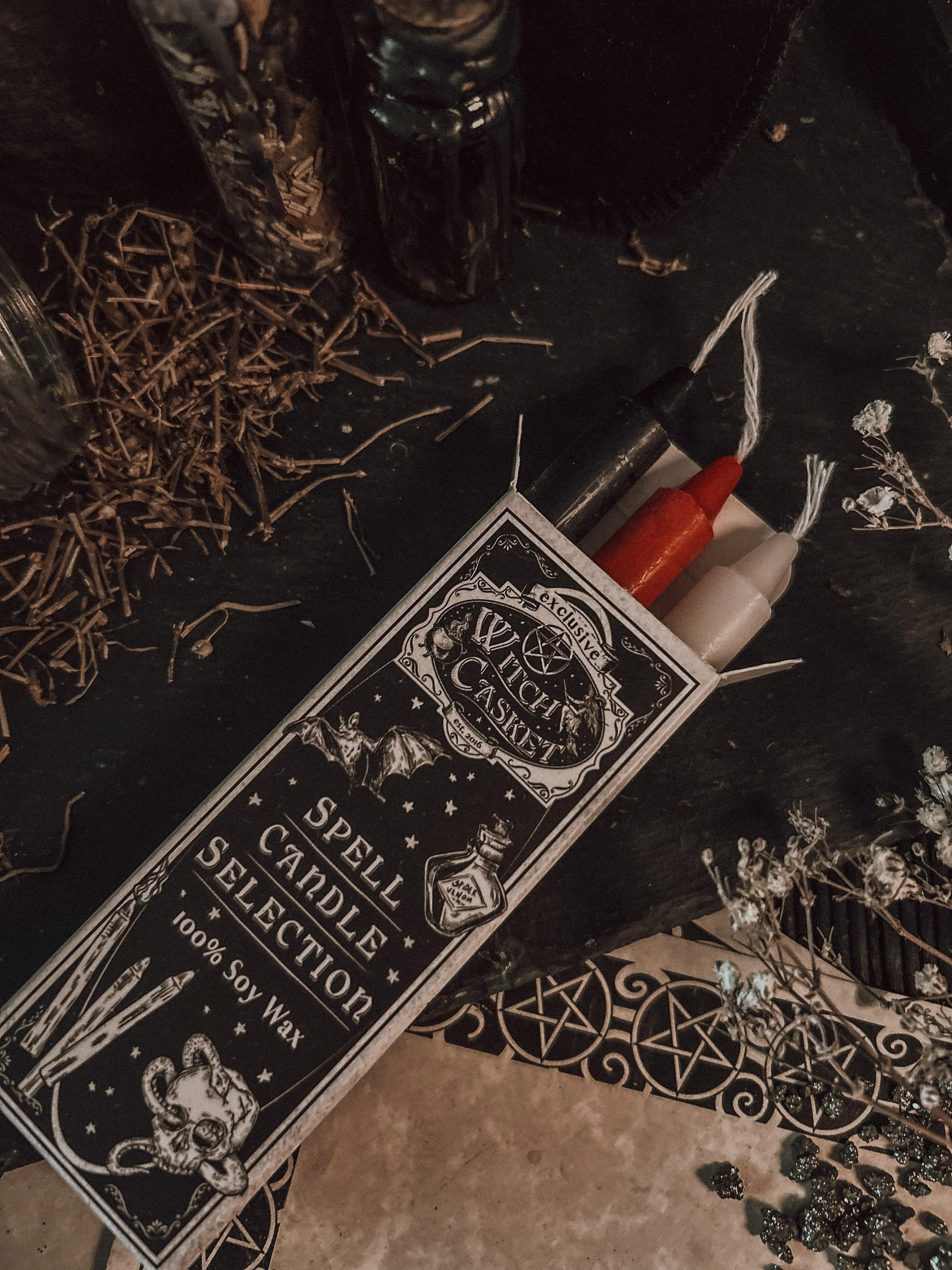 100% Soya Wax Spell Candle Selection - Feb 2026