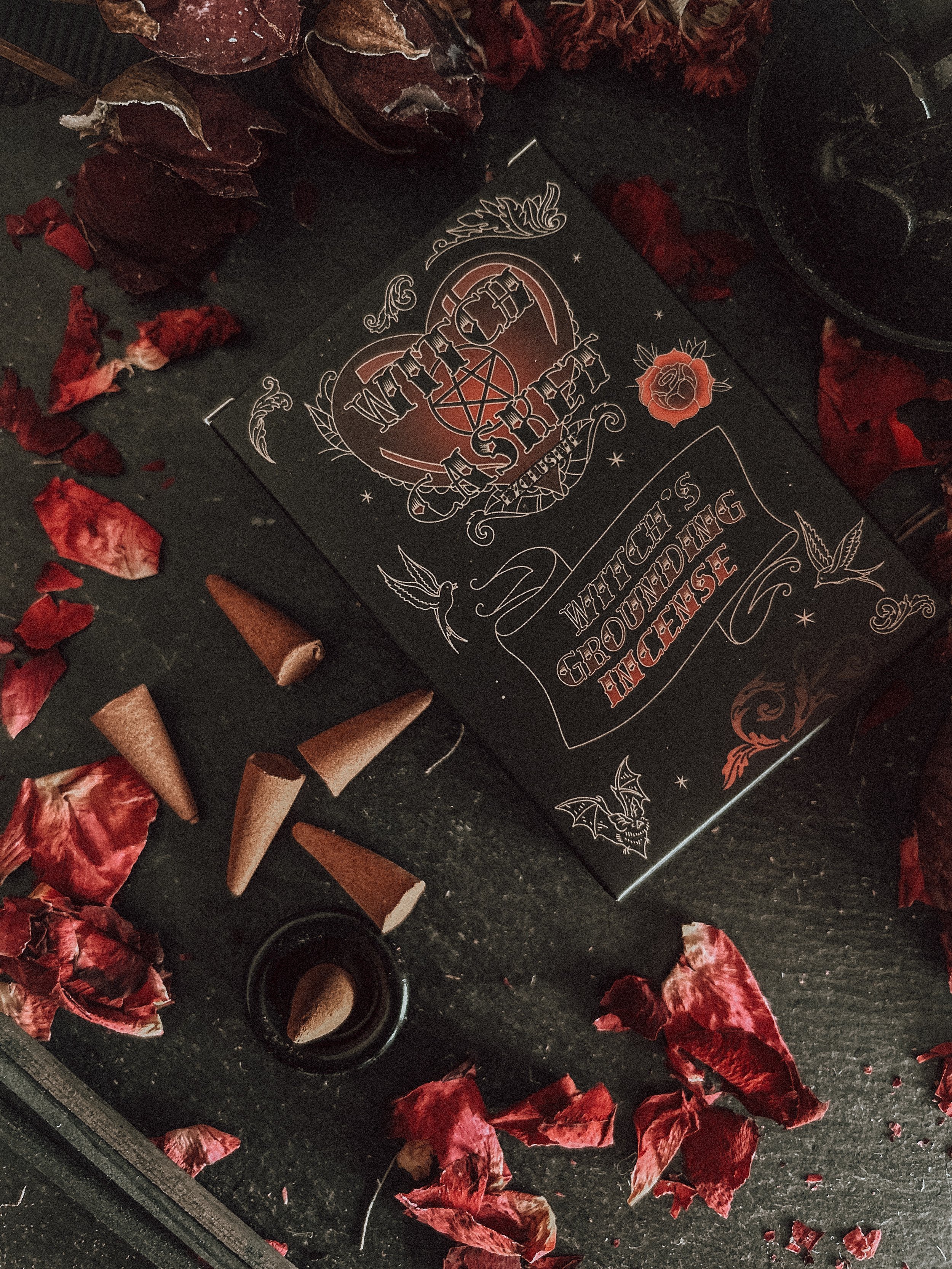 Witch’s Grounding Incense Cones