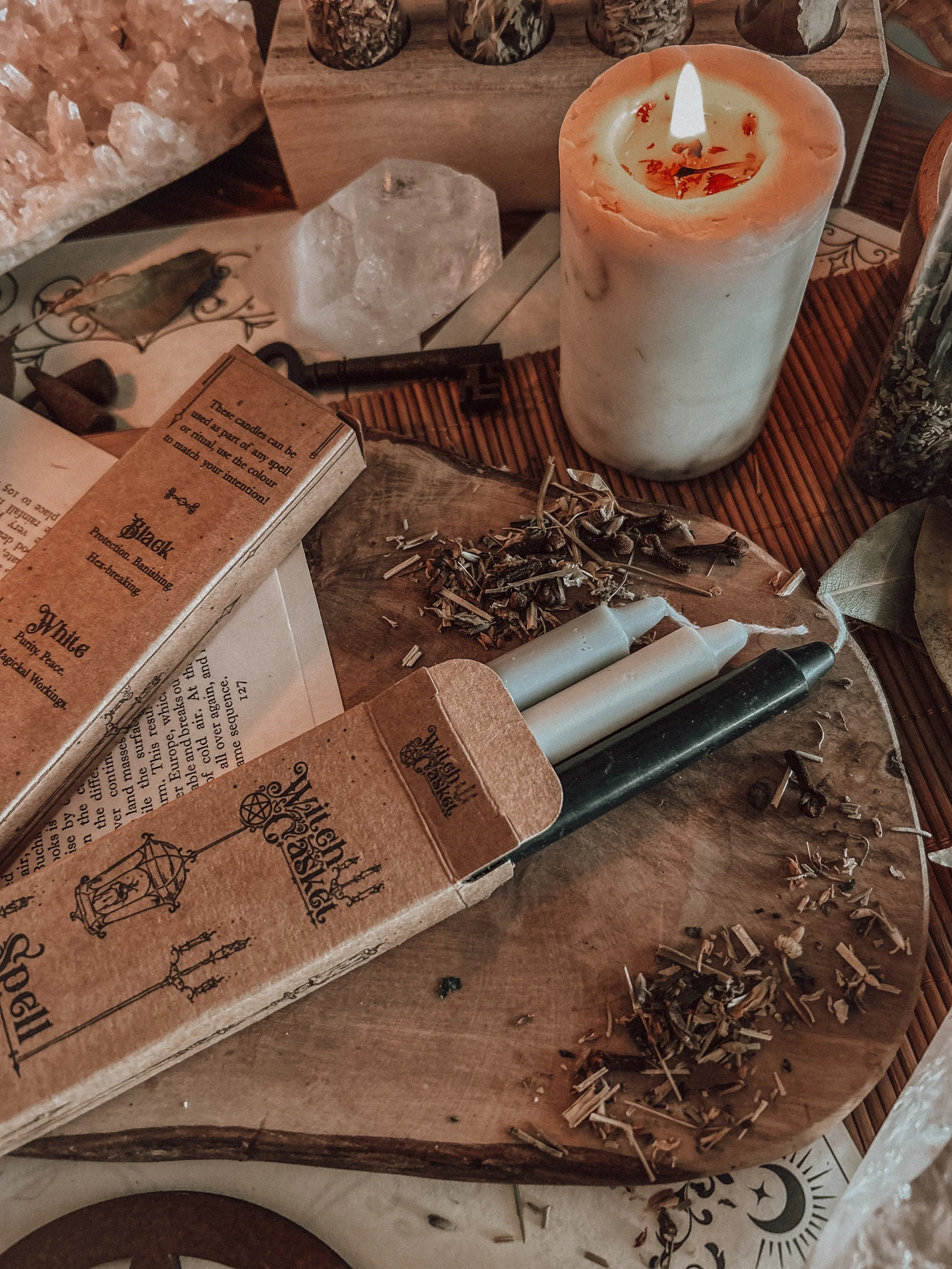 100% Soya Wax Spell Candles