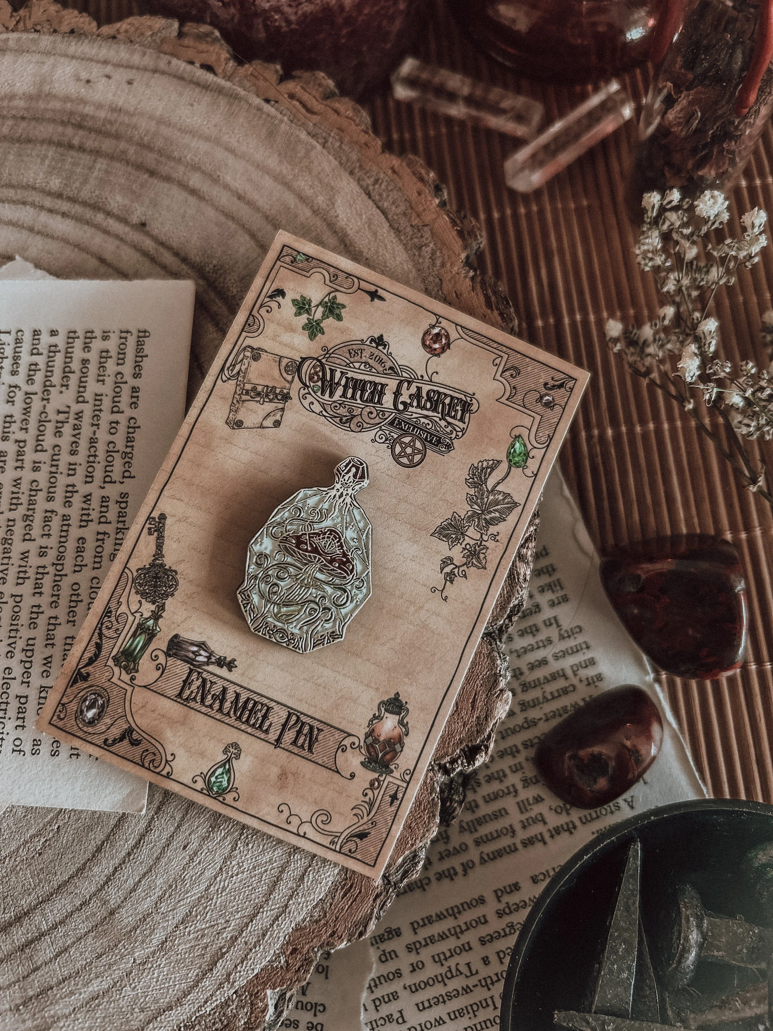 Peculiar Potions Enamel Pin