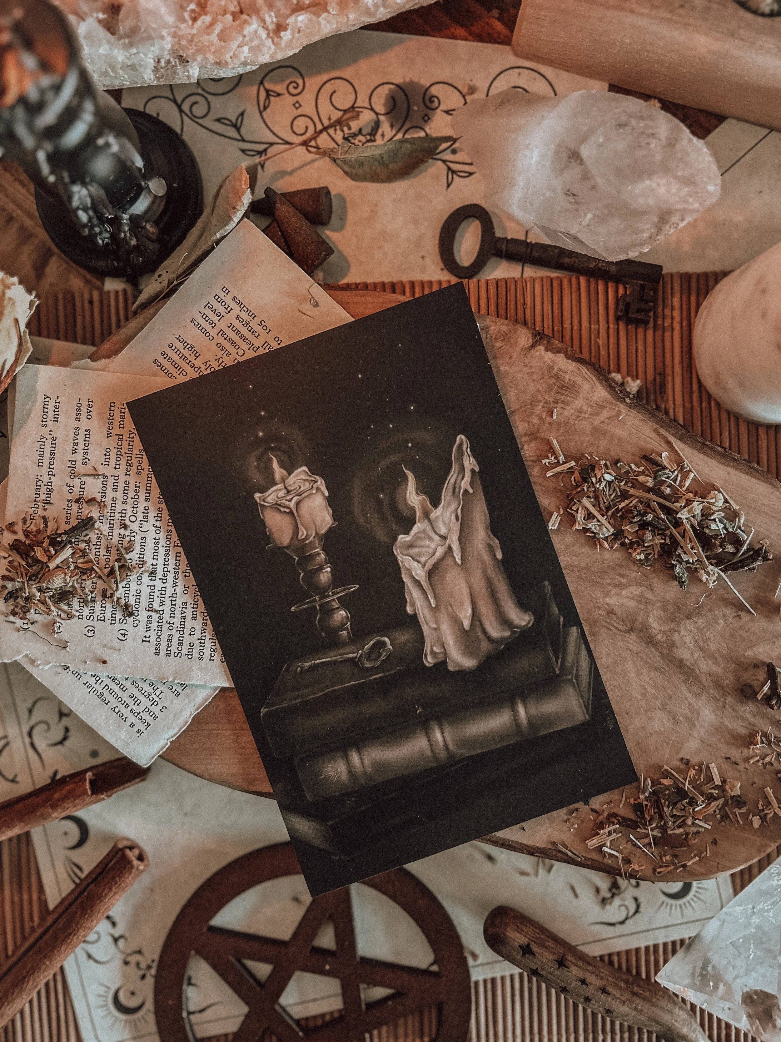 Candle Magick Art Print
