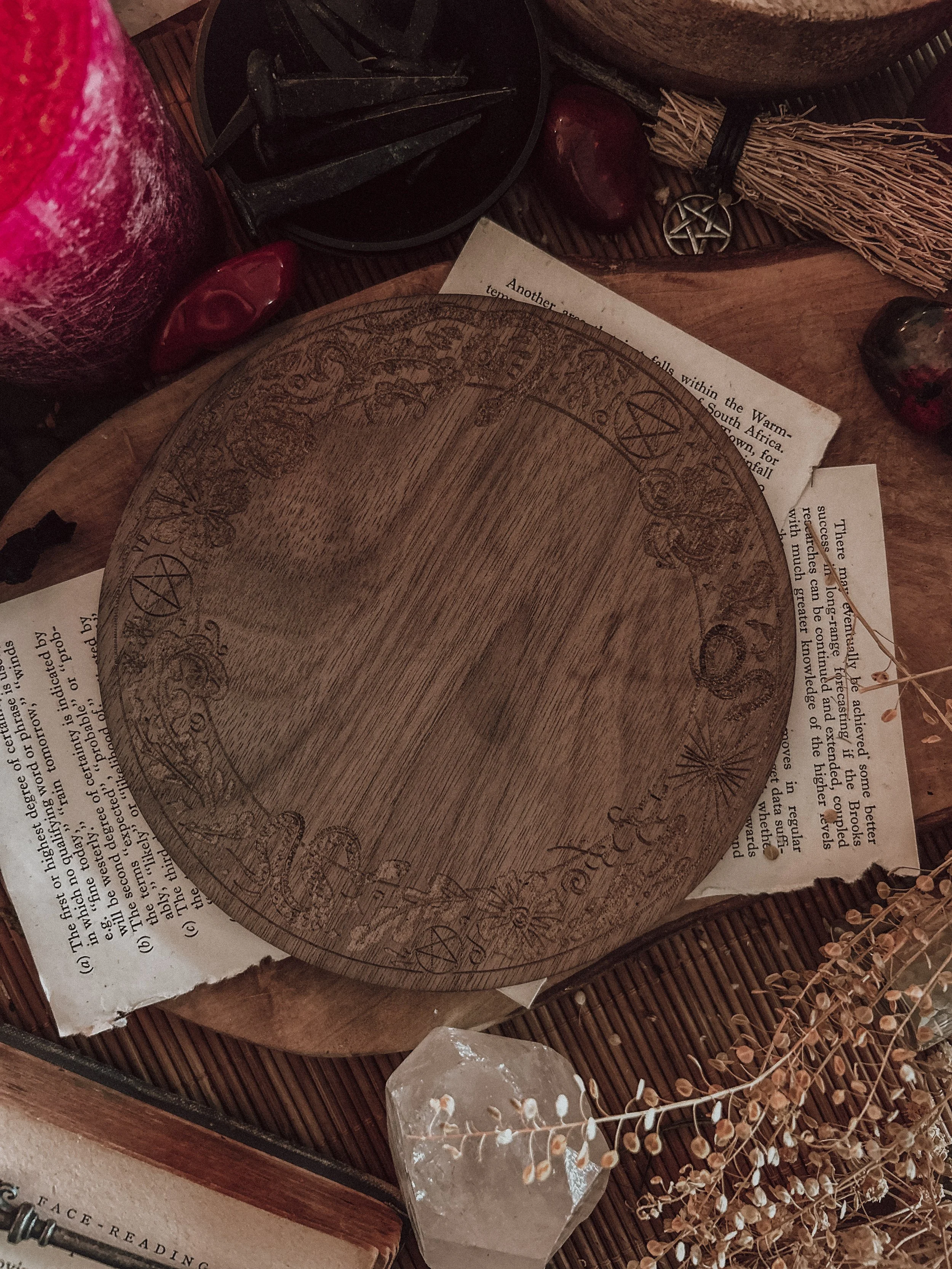 Black Walnut Spell Work Board