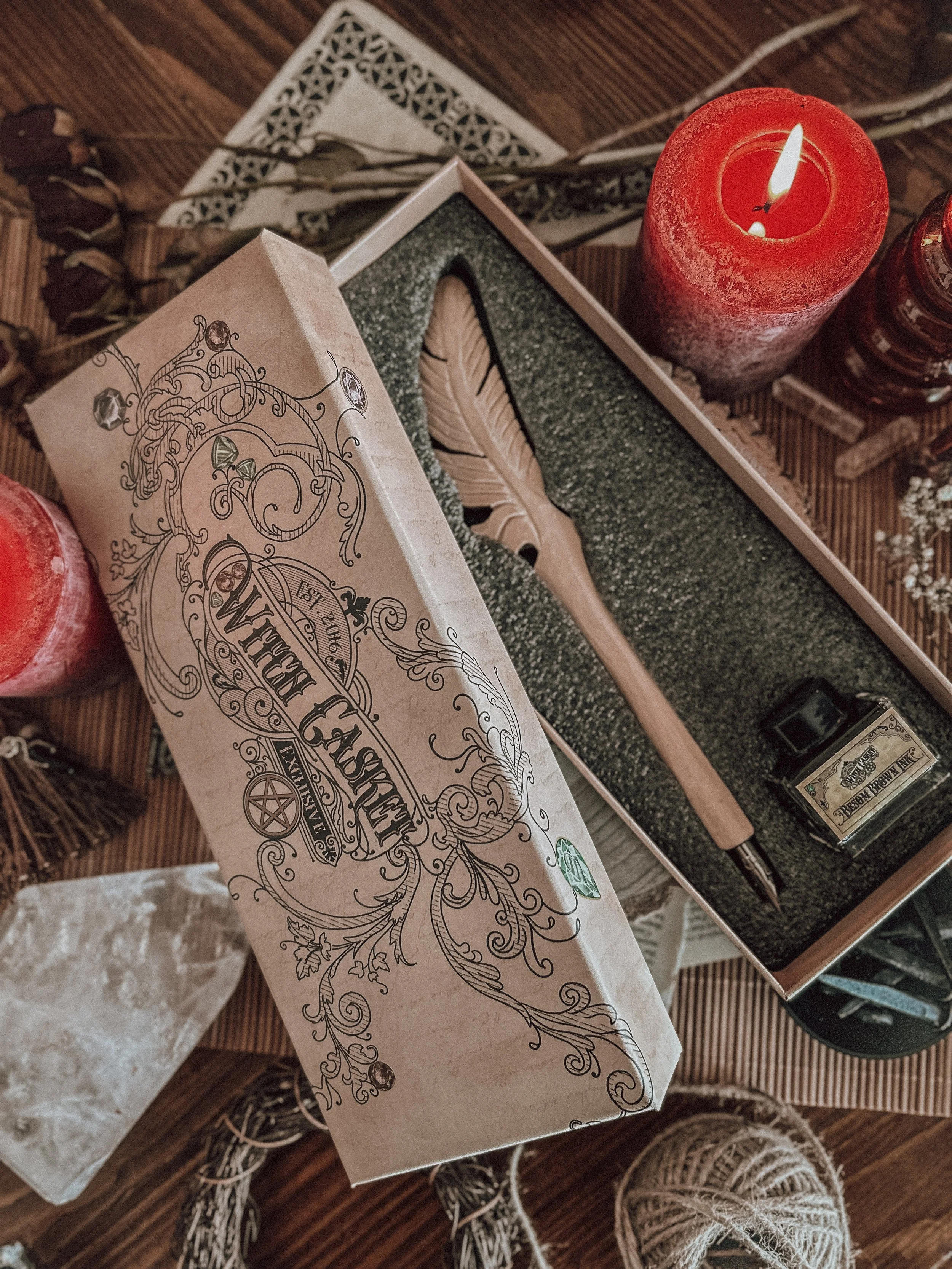 Magickal Basswood Writing Set
