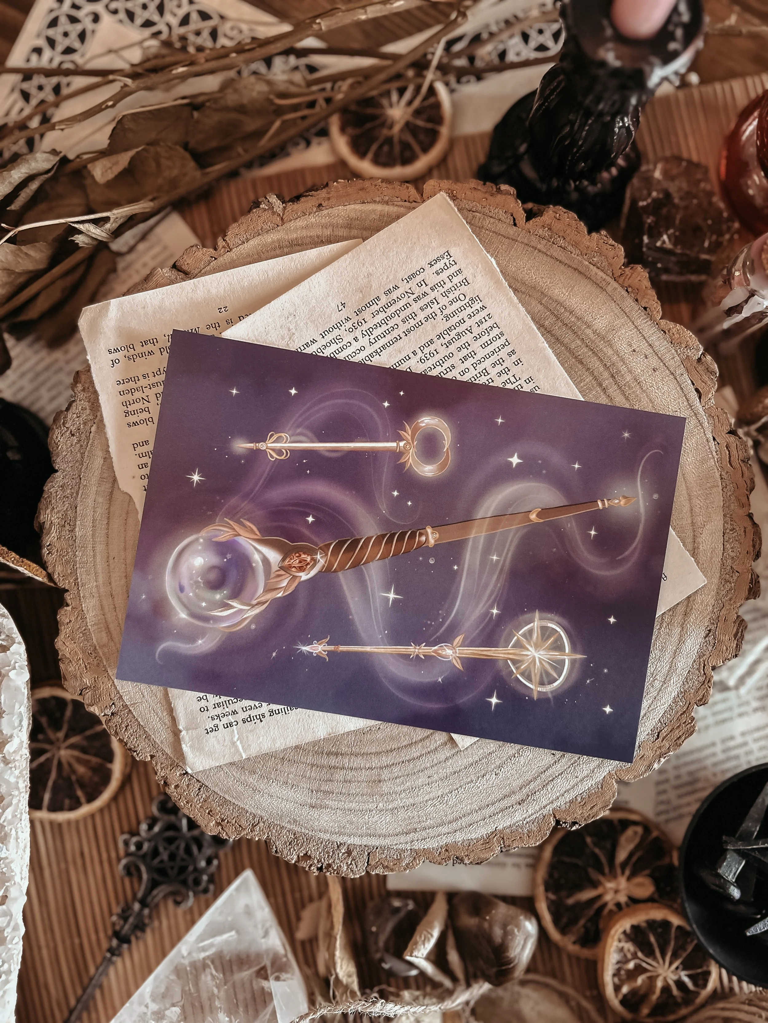 Mystical Magick Art Print