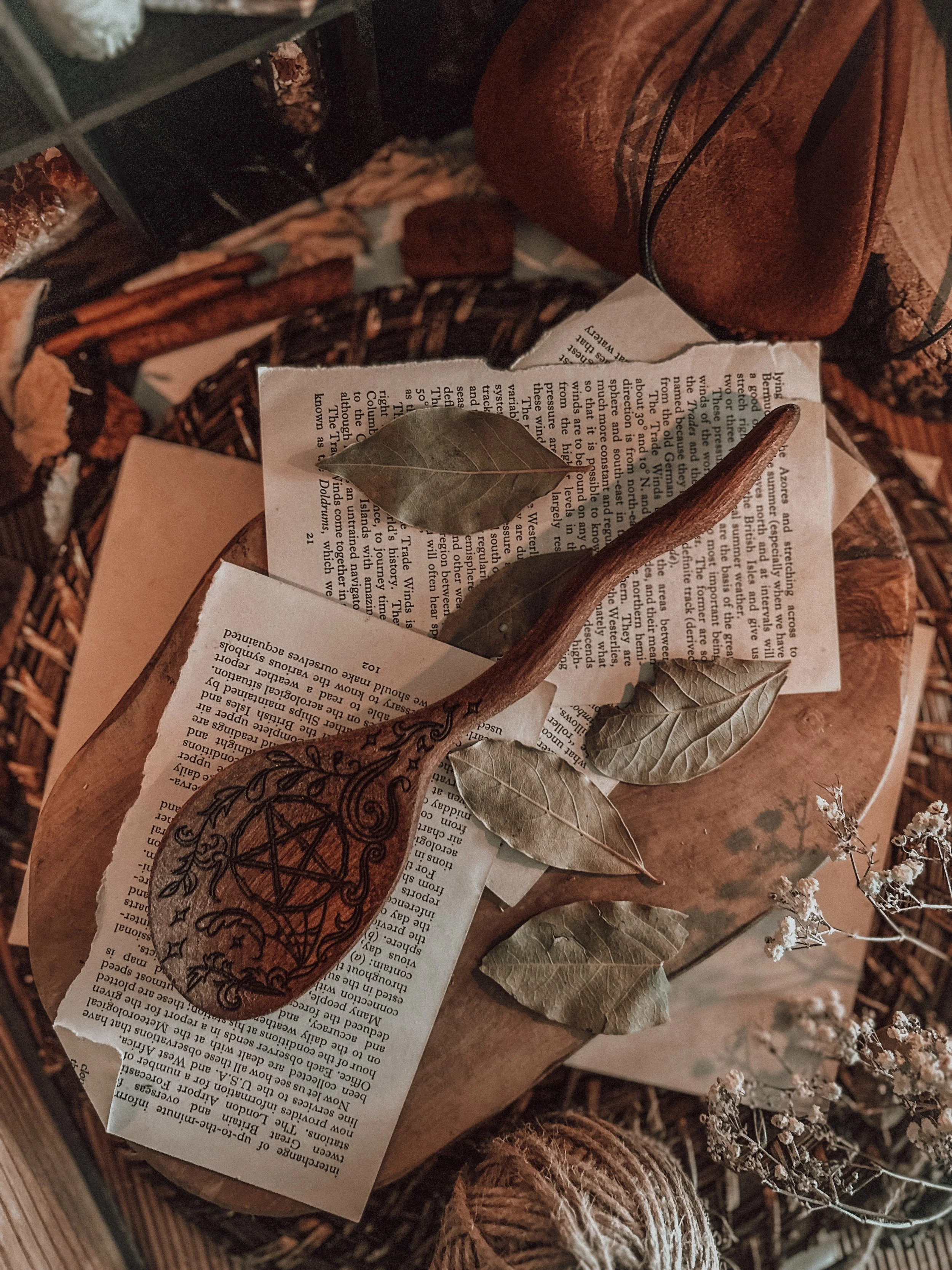 Witchy Wooden Spoon
