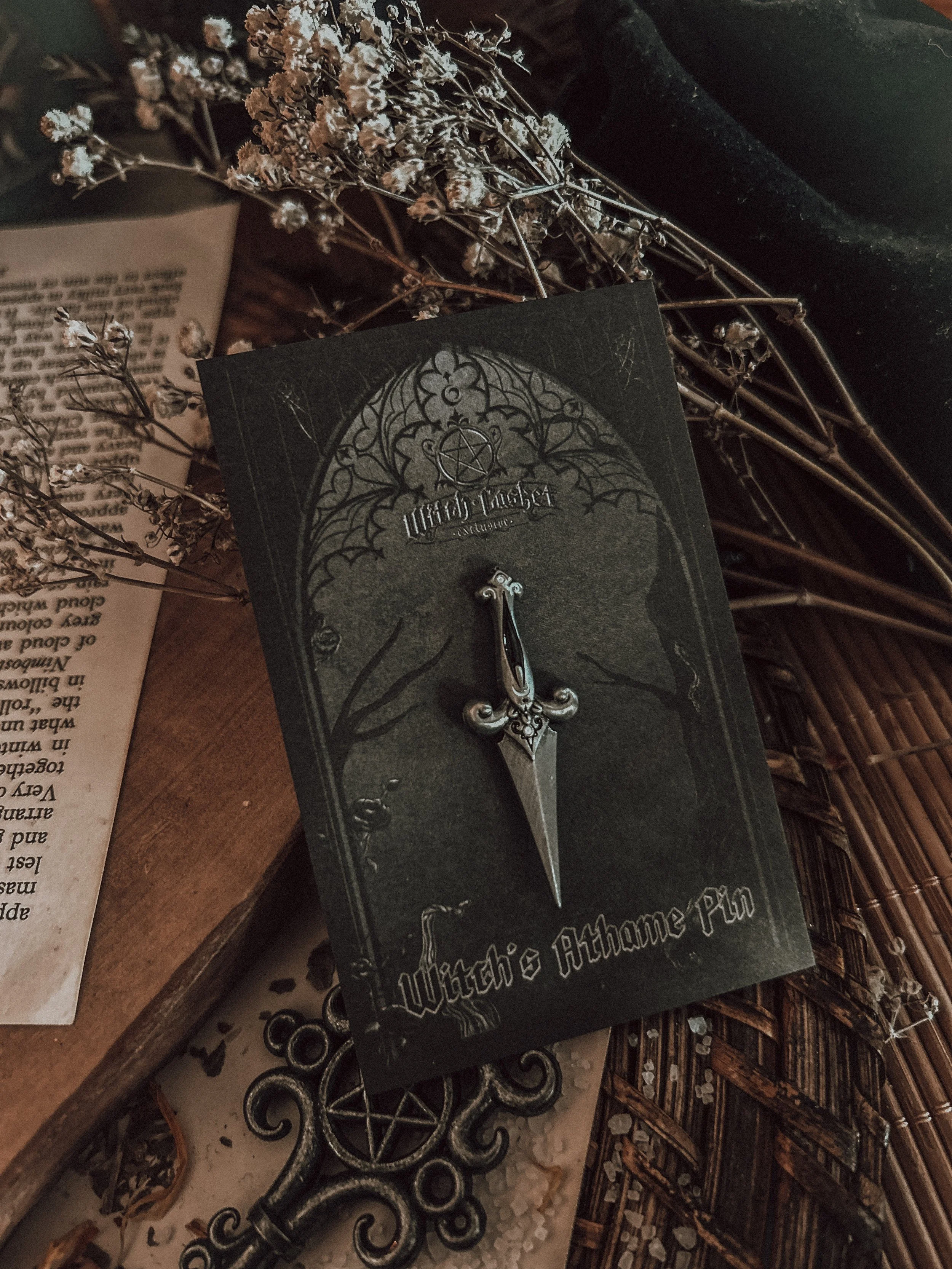 Witch’s Athame Pin