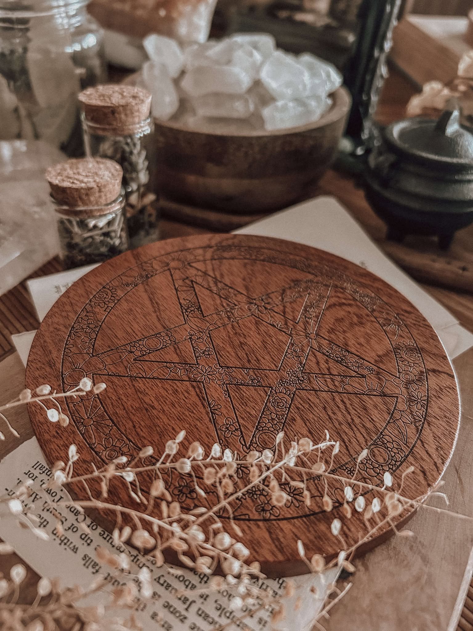 Pentacle Wall Plaque