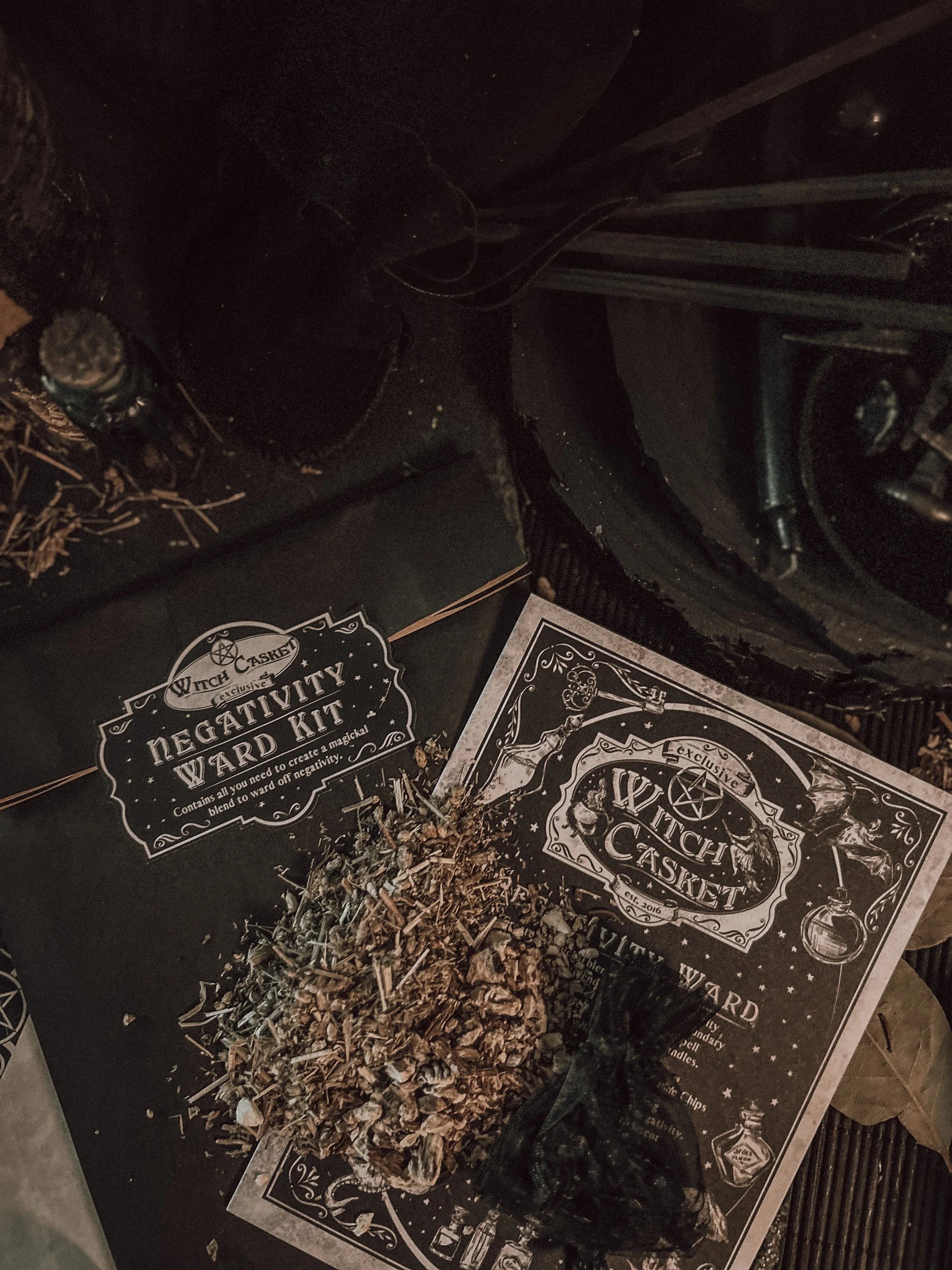 Negativity Ward Ritual Kit