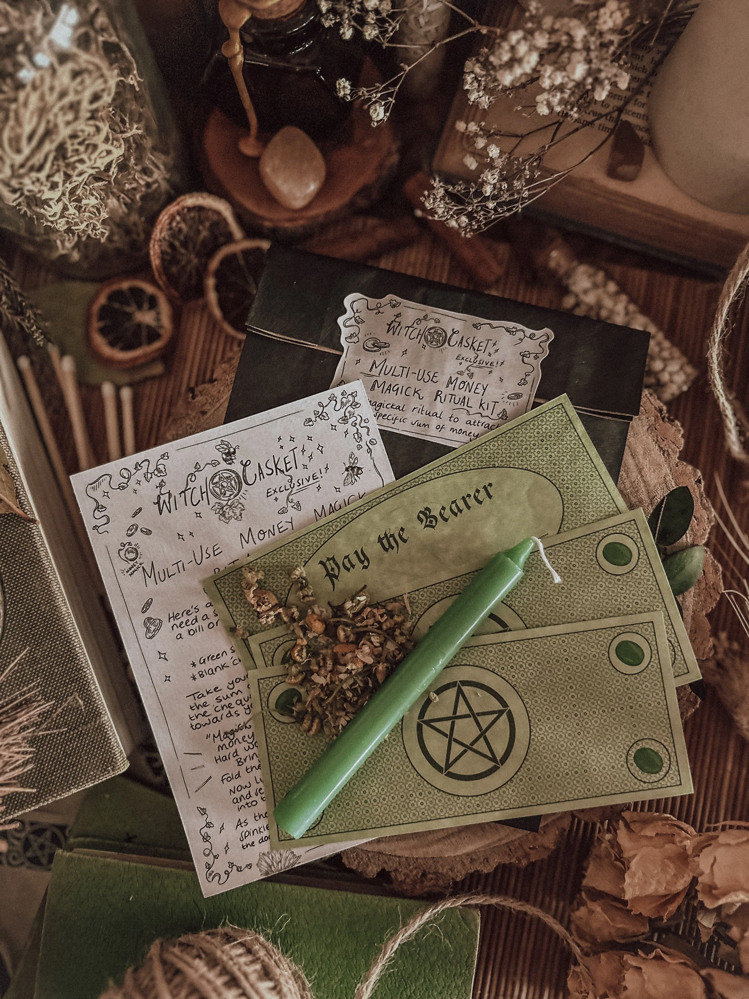 Multi-Use Money Magick Ritual Kit
