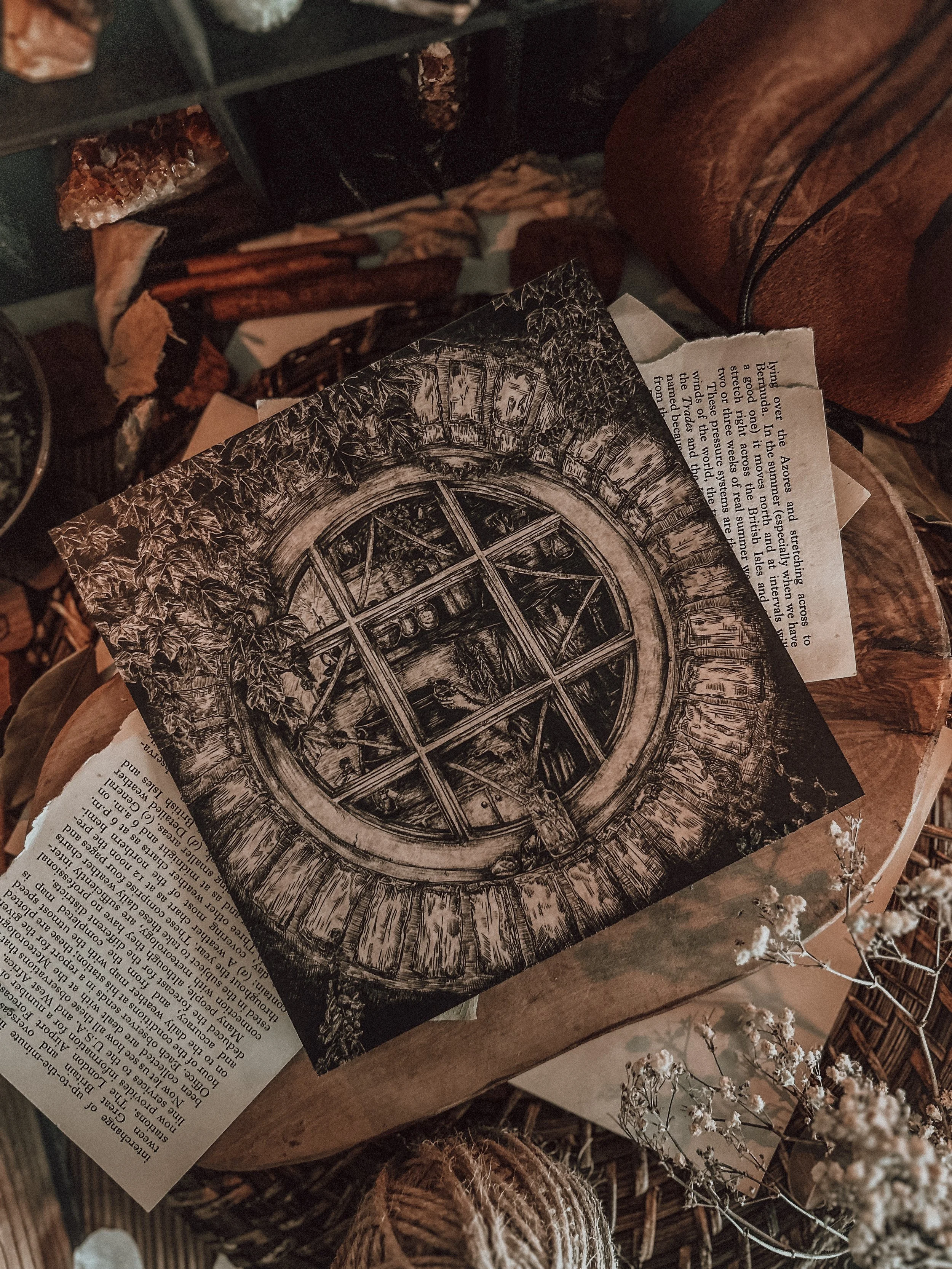 ‘House Witchery Art Print